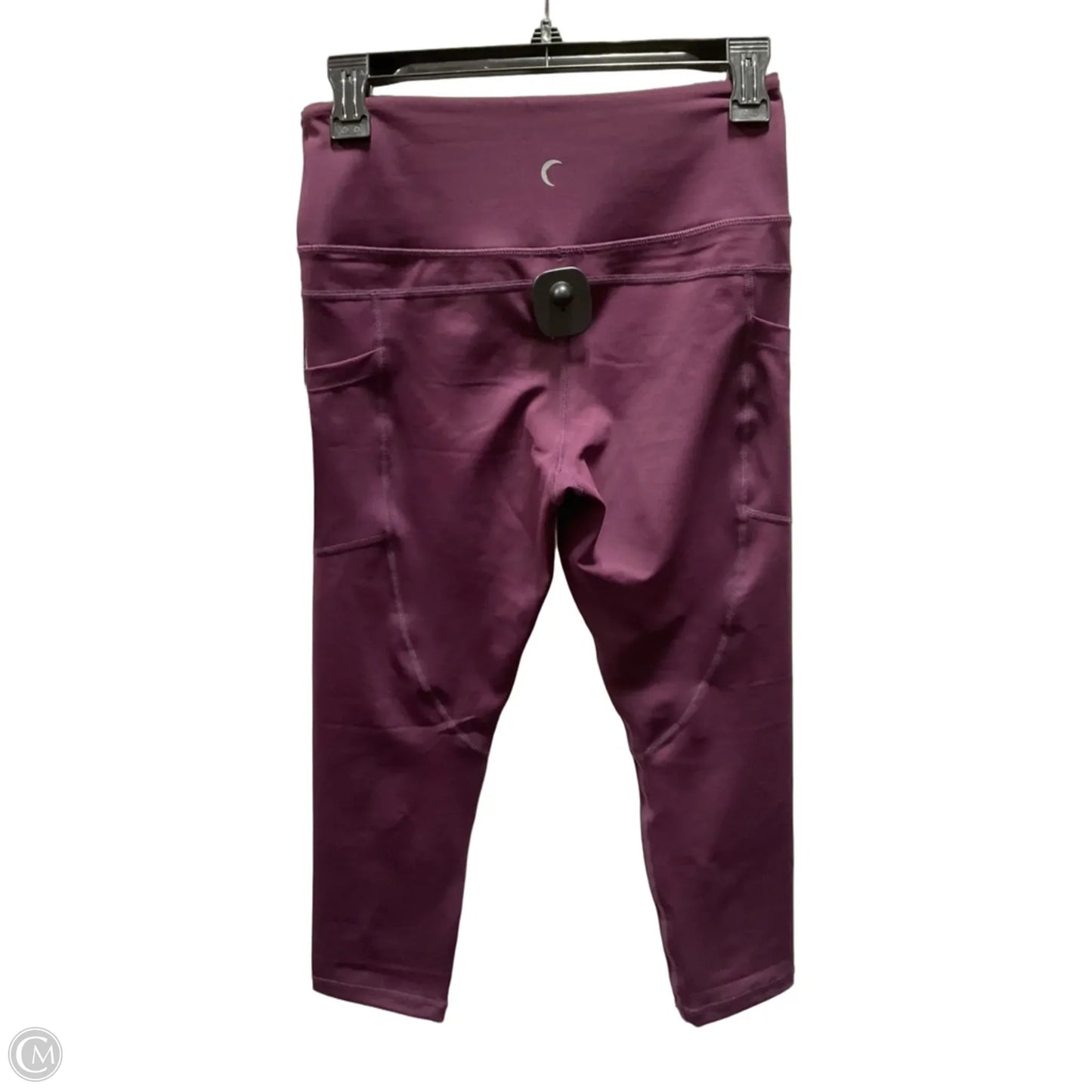 Athletic Leggings By Zyia In Maroon, Size: M