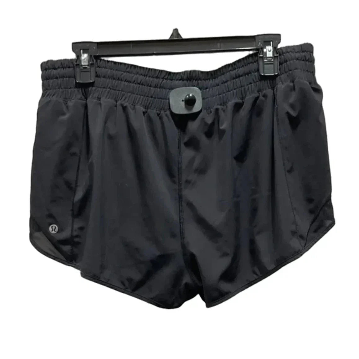 Athletic Shorts By Lululemon In Black, Size: 12