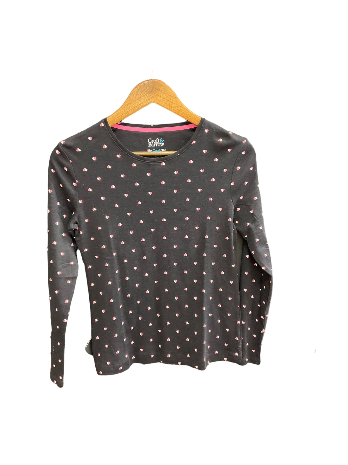 Top Long Sleeve Basic By Croft And Barrow Size: Xs