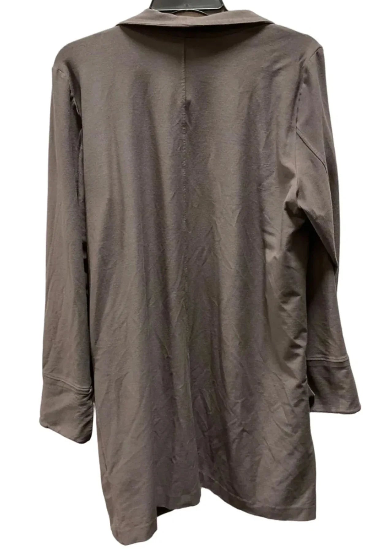 Cardigan By Eileen Fisher In Taupe, Size: L