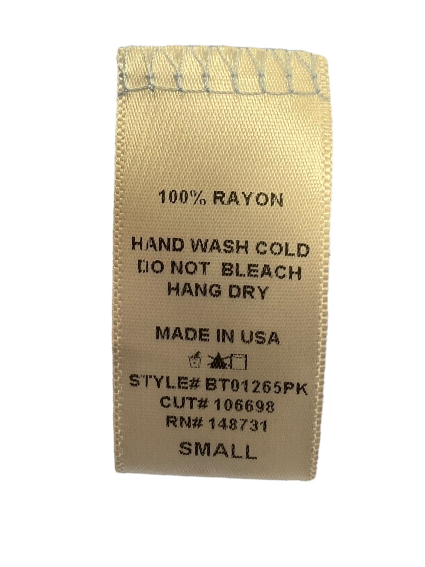 Top Short Sleeve By Pink Lily Size: S