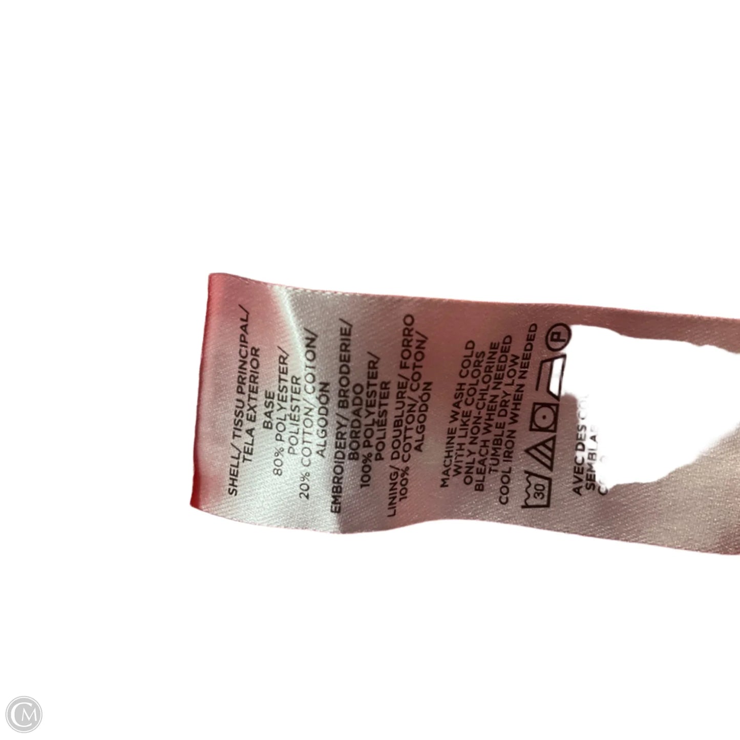 Top Short Sleeve By Ann Taylor In Coral, Size: S