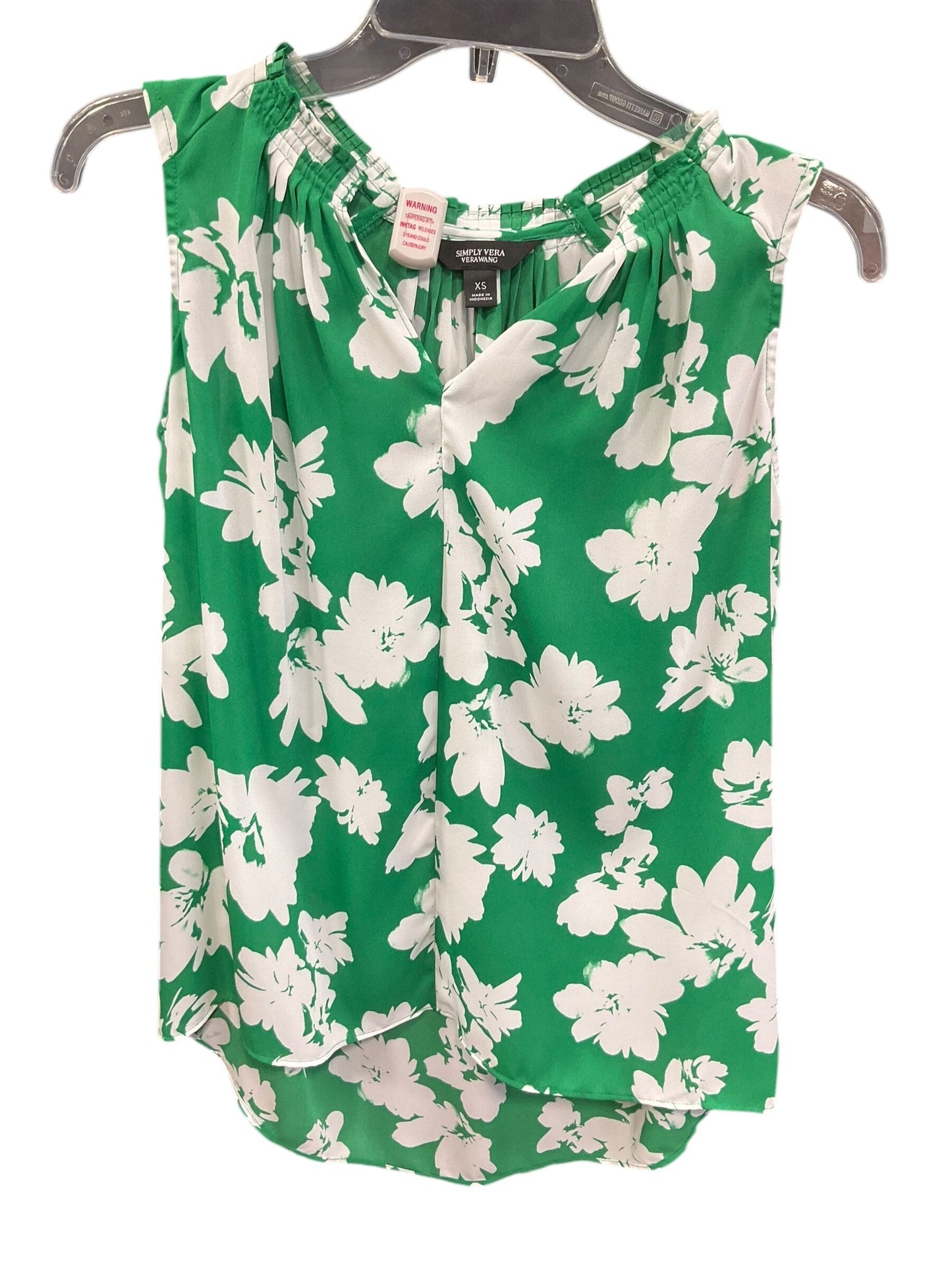 Top Sleeveless By Simply Vera Size: Xs