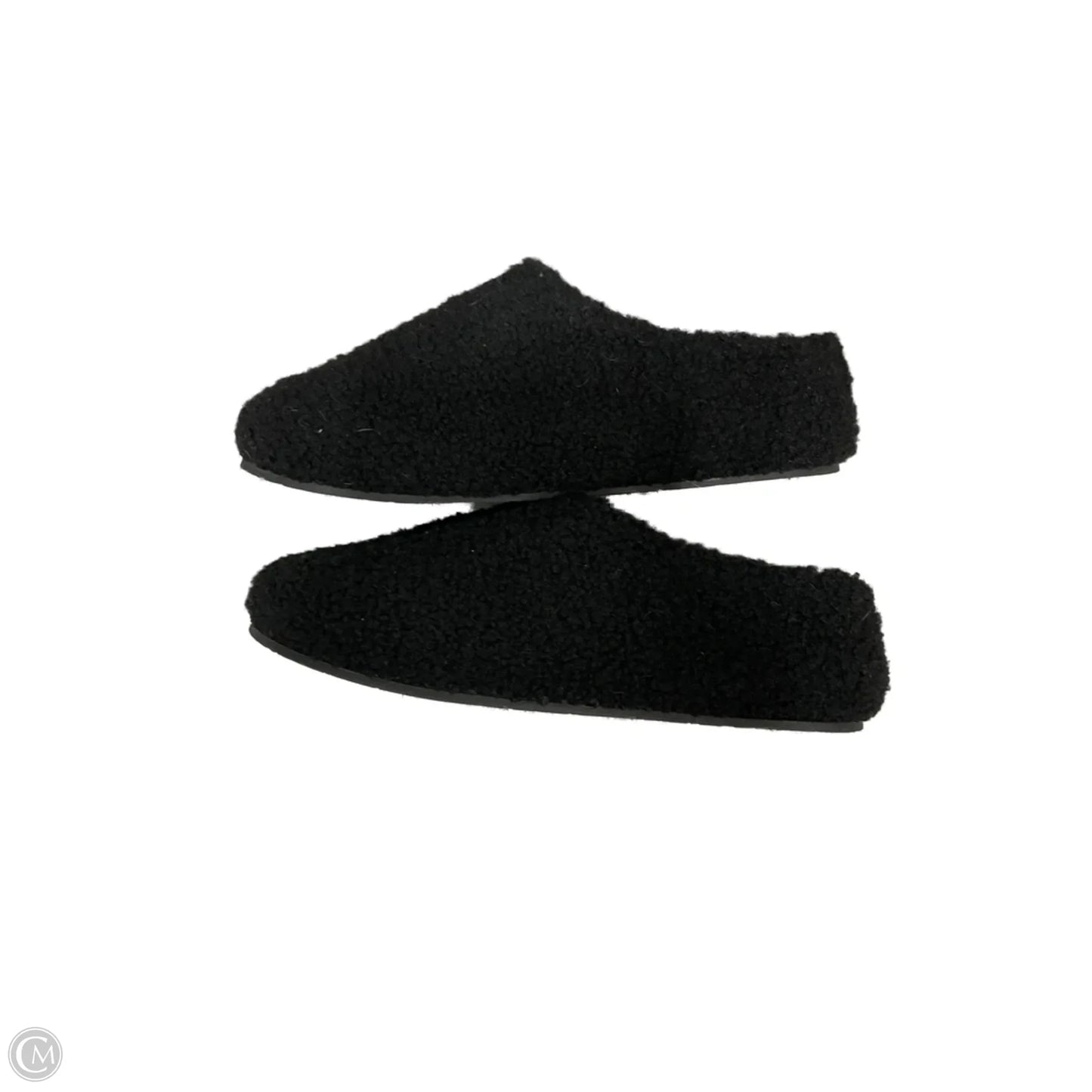 Slippers By Clothes Mentor In Black