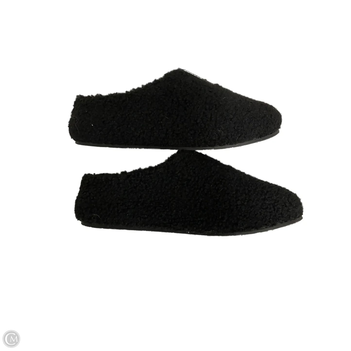 Slippers By Clothes Mentor In Black