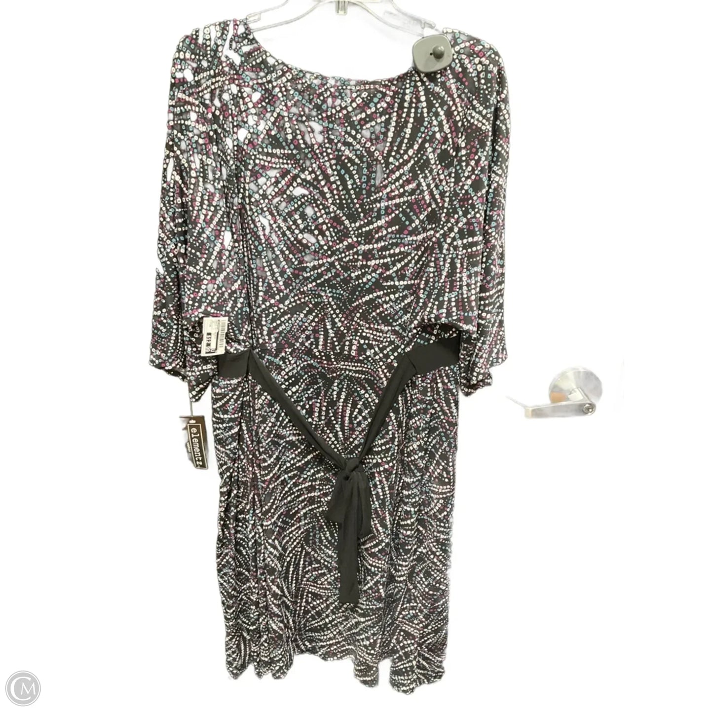 Dress Casual Midi By Elementz In Multi-colored, Size: 3x