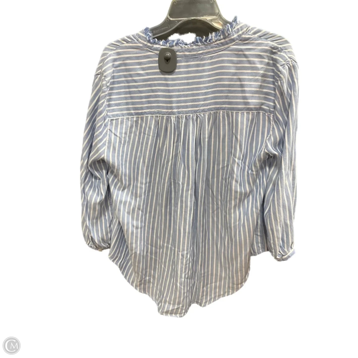 Top 3/4 Sleeve By Beachlunchlounge In Striped Pattern, Size: S