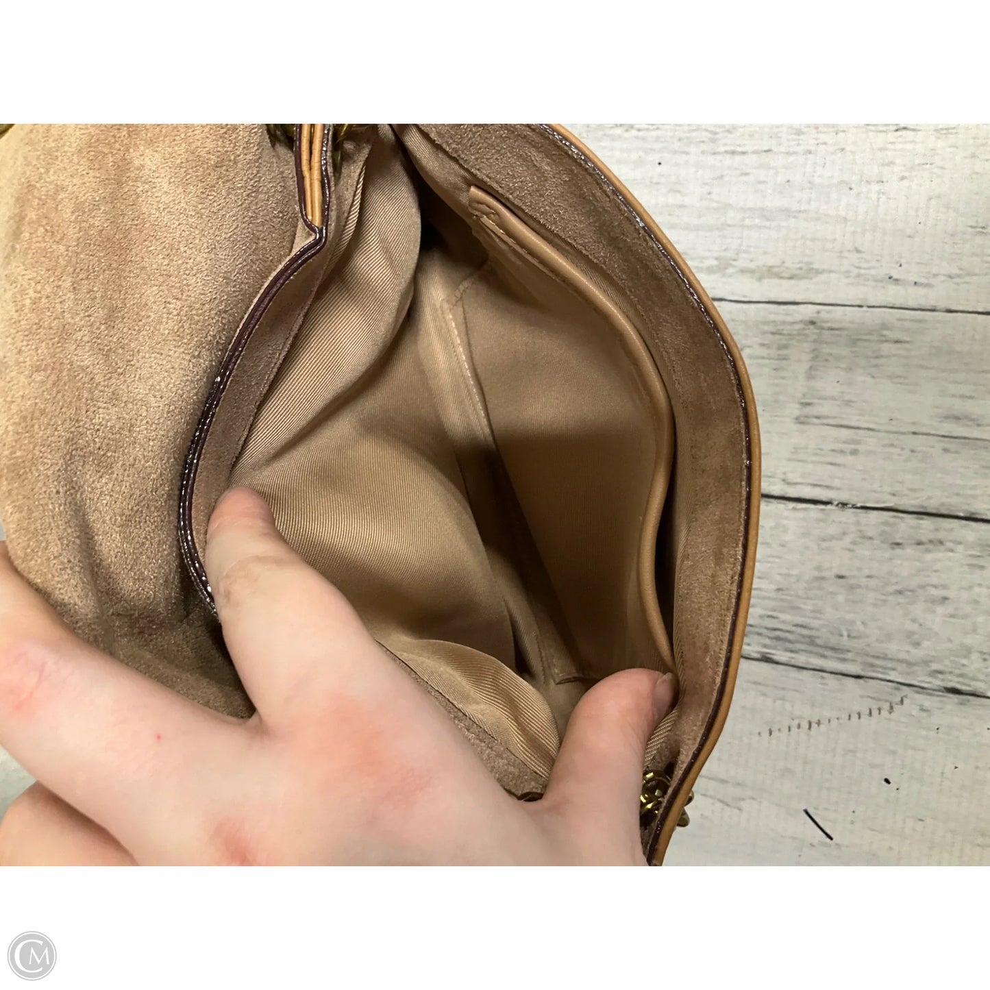Crossbody Leather By Antonio Melani, Size: Medium