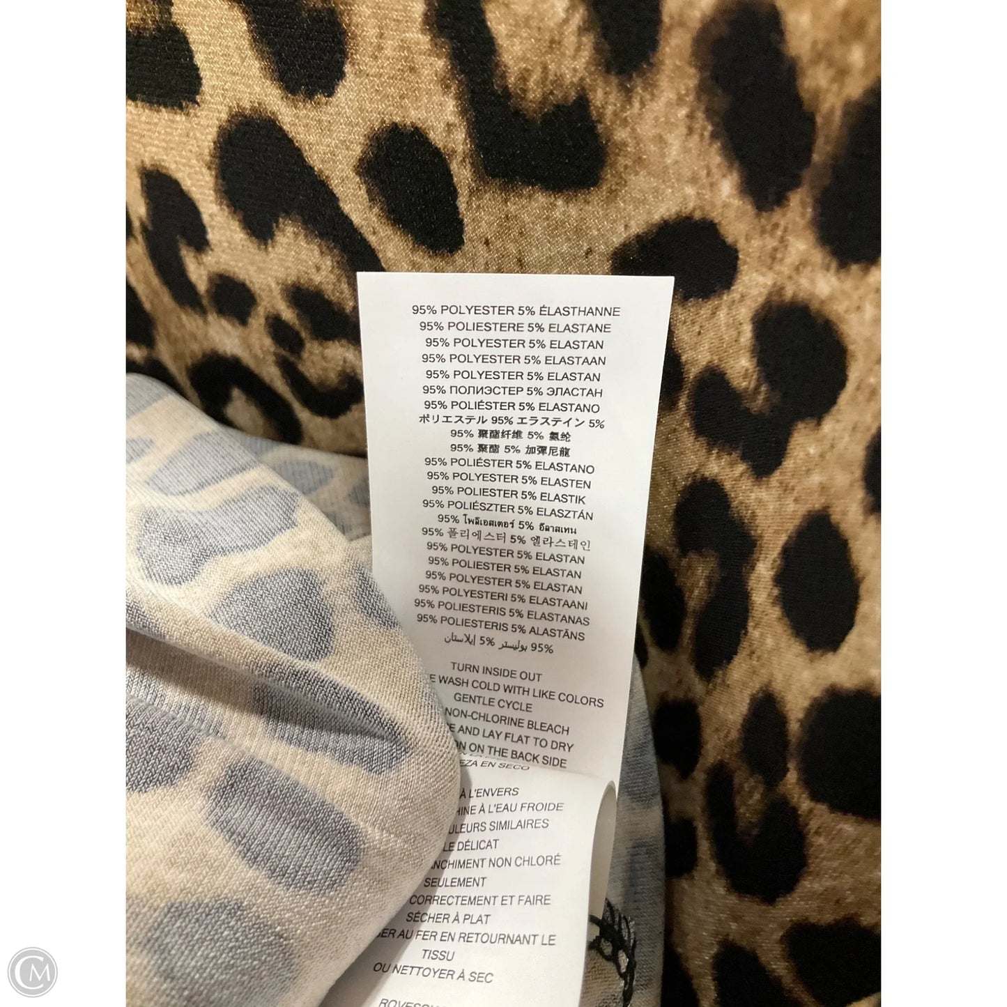 Top Long Sleeve By Michael By Michael Kors In Animal Print, Size: 3x