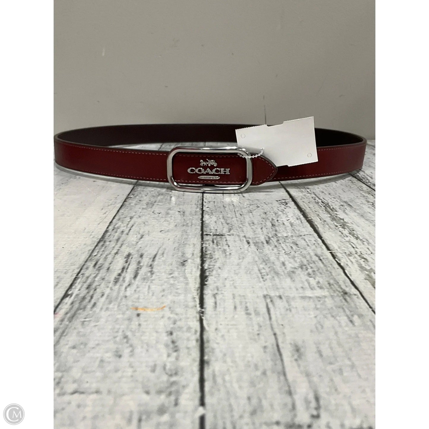 Belt Designer By Coach, Size: Large