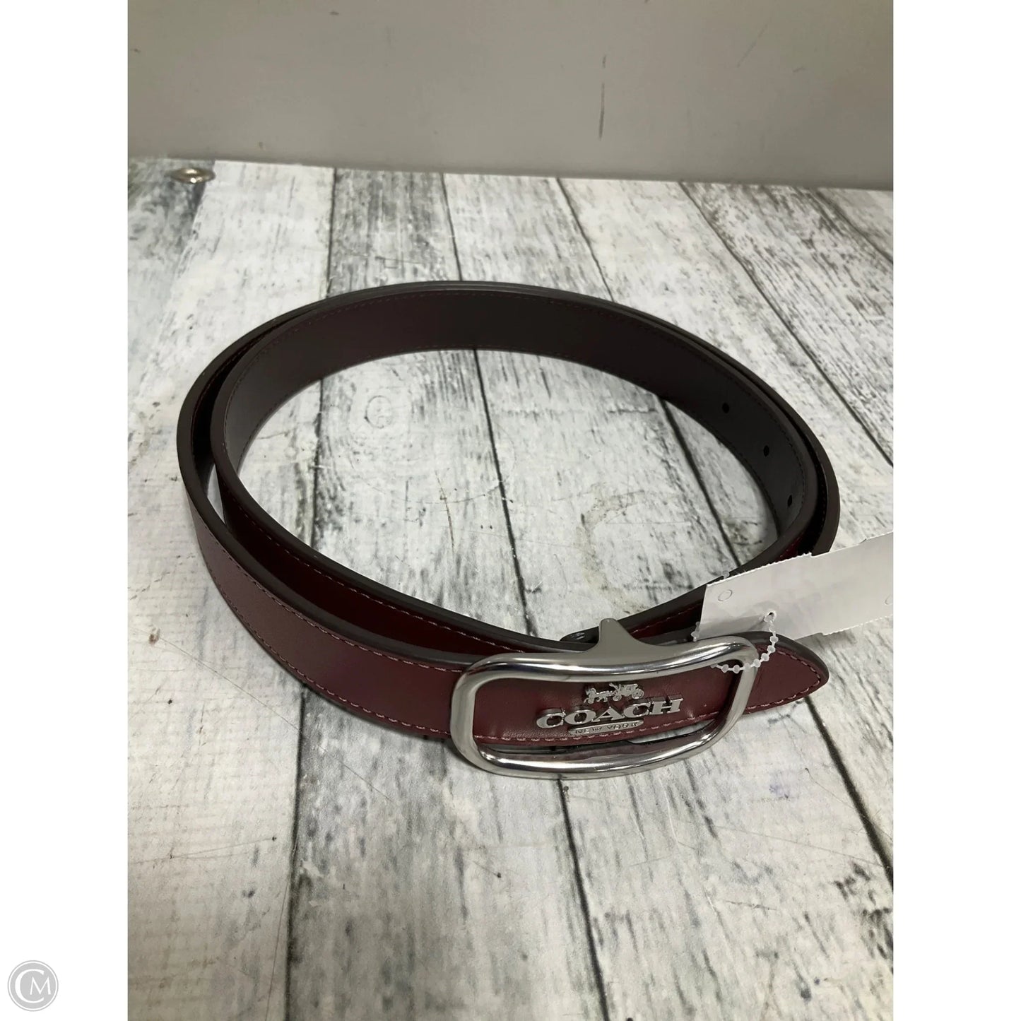 Belt Designer By Coach, Size: Large