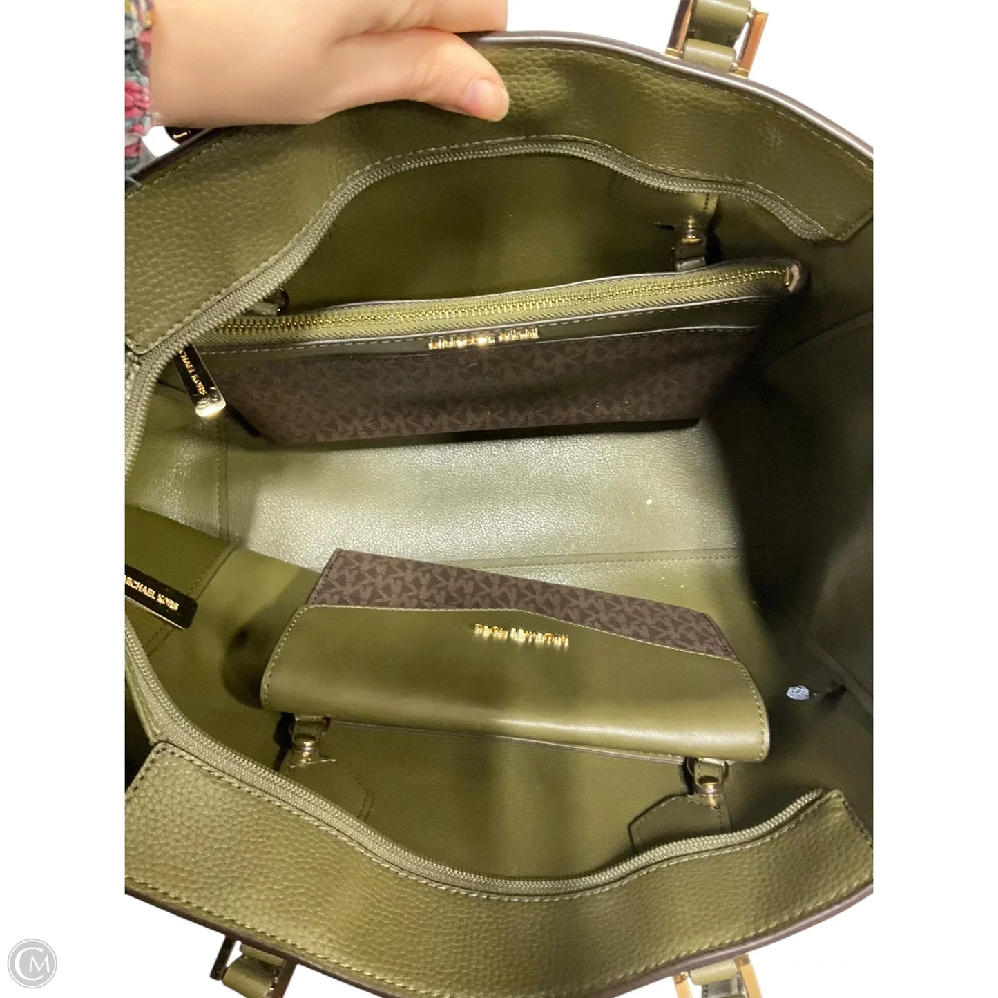 Handbag Designer By Michael Kors, Size: Large