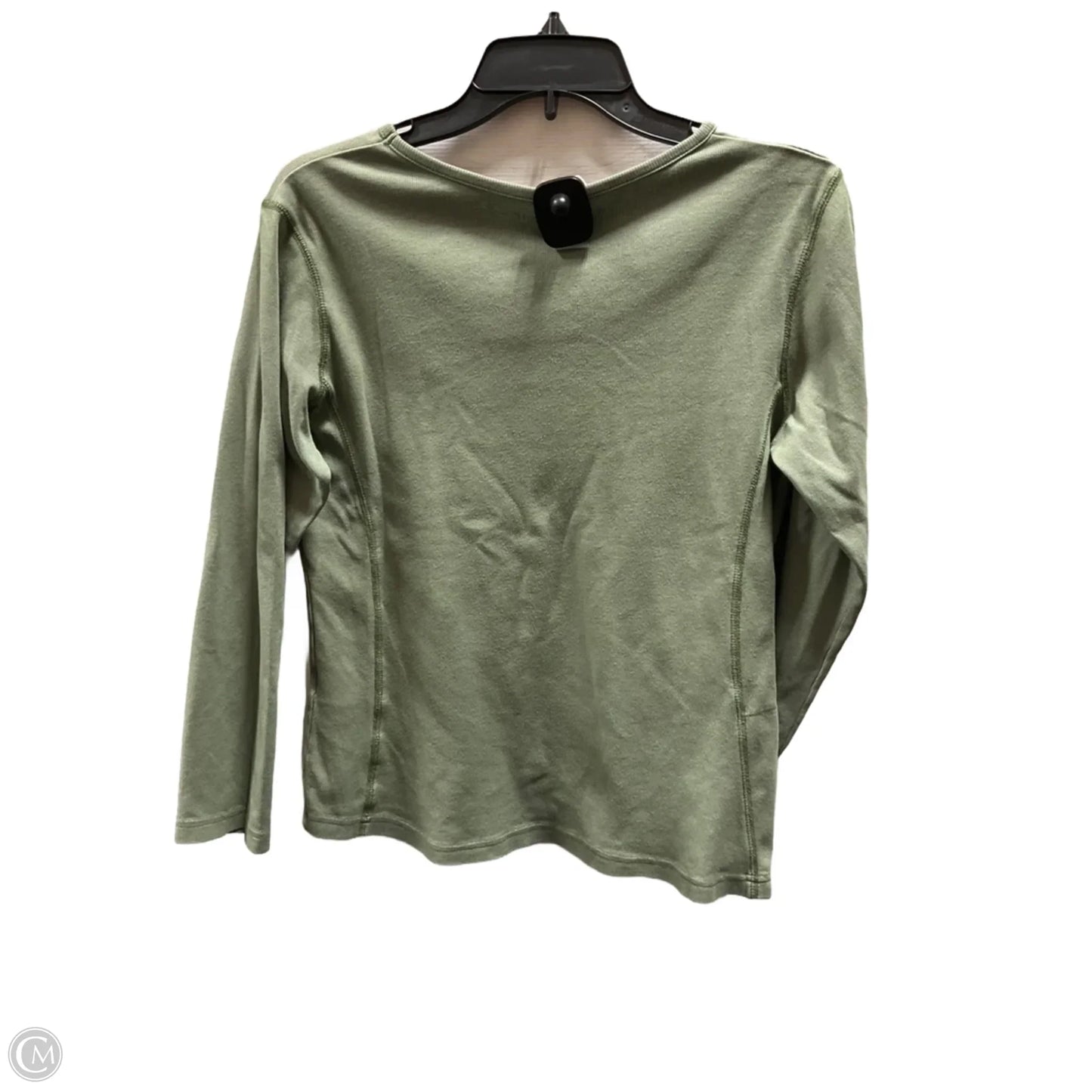 Top Long Sleeve Basic By Woolrich In Green, Size: Xs