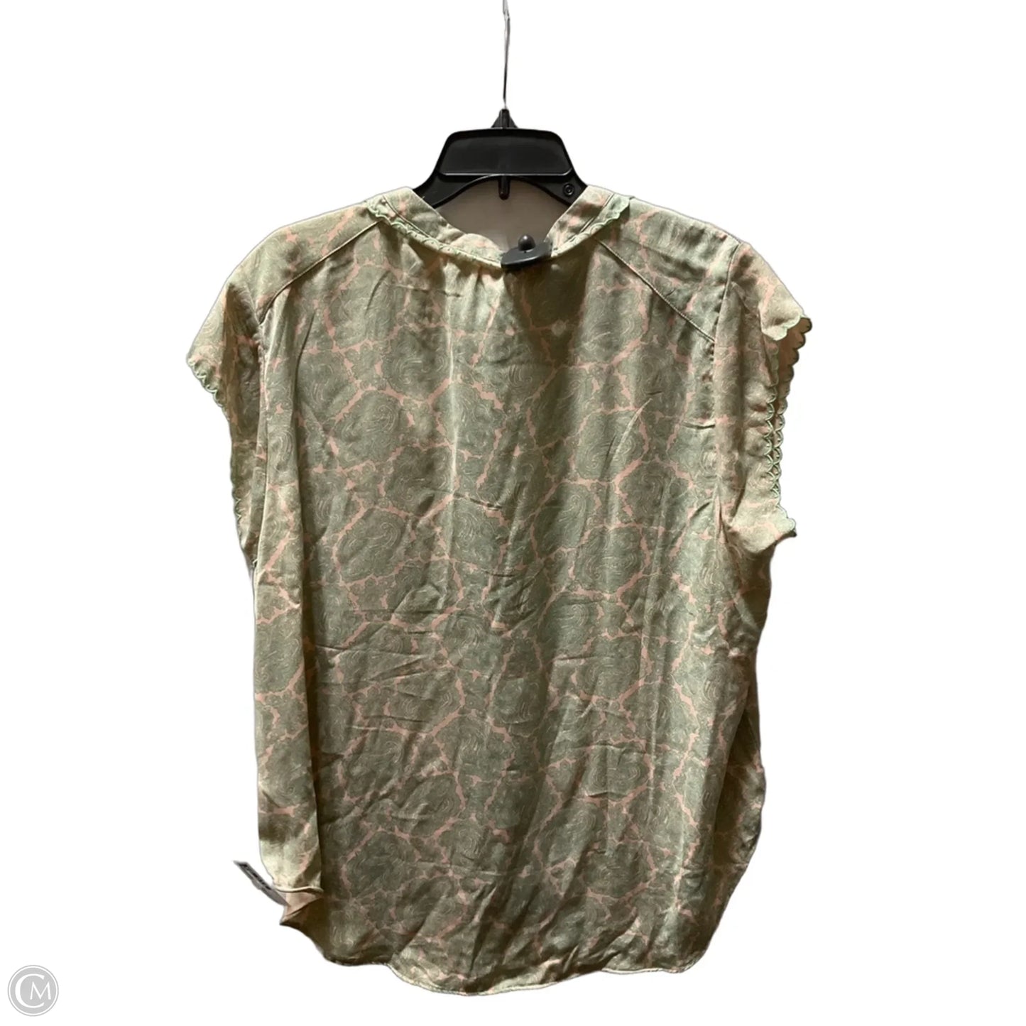 Top Short Sleeve By Joie In Paisley Print, Size: Xl