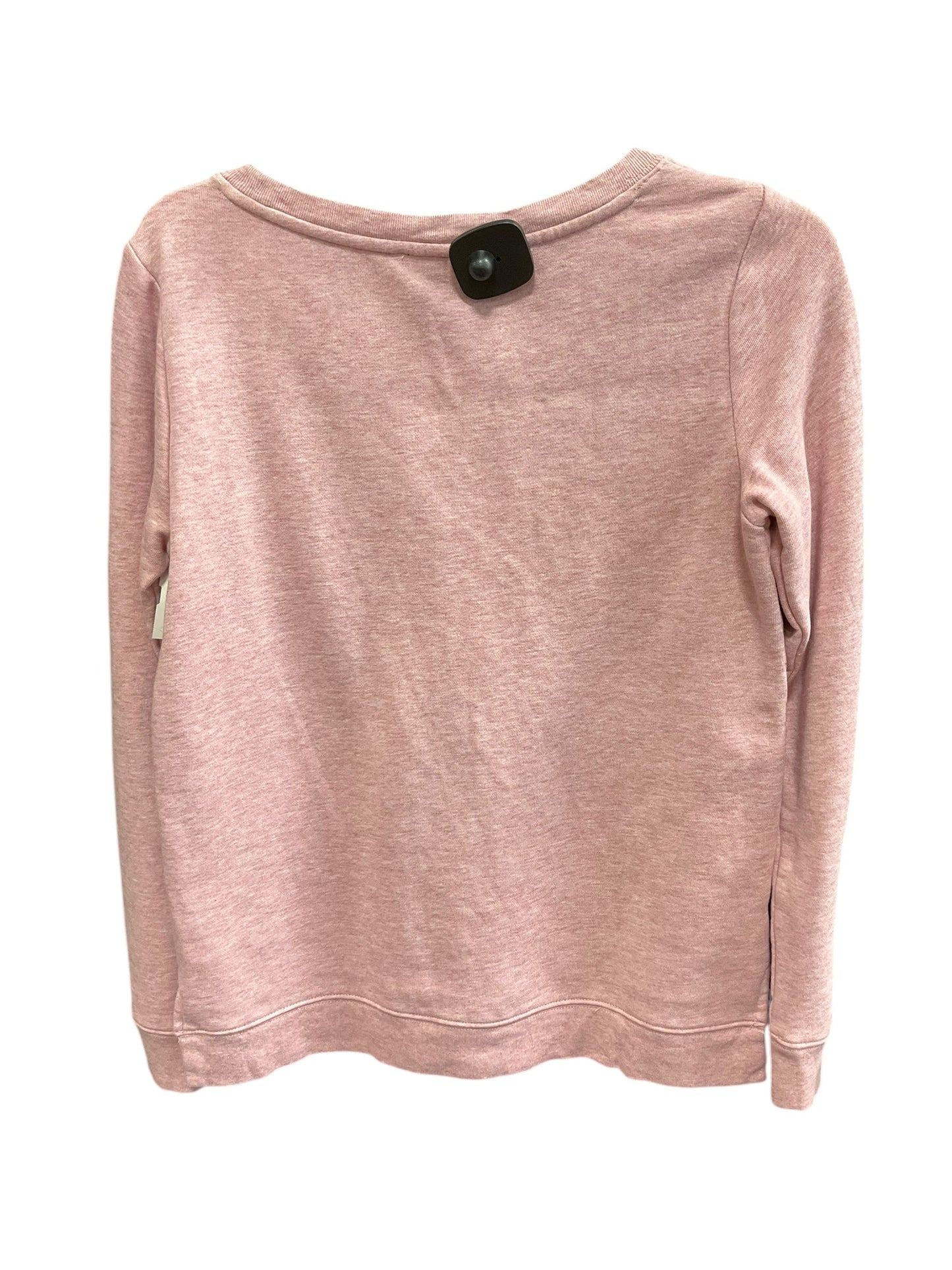Athletic Sweatshirt Crewneck By Talbots In Pink, Size: Xs