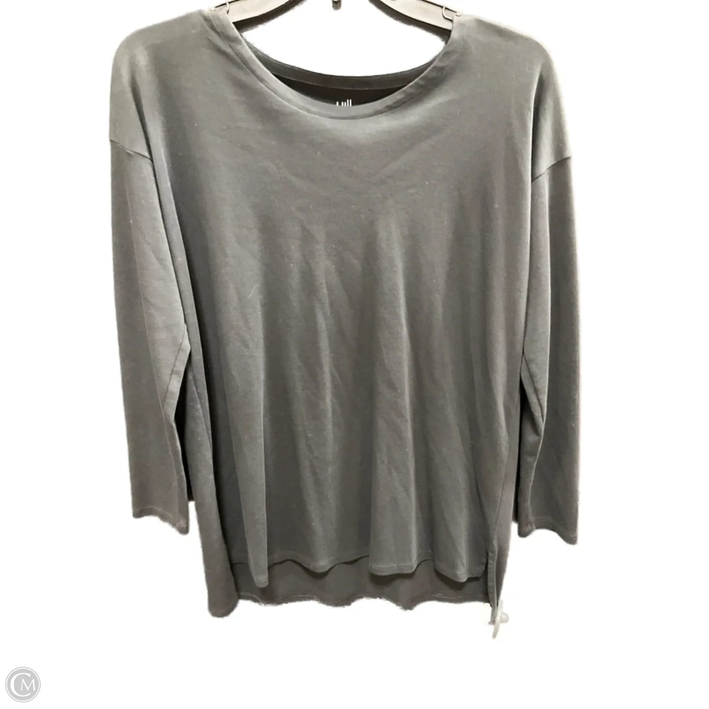 Top Long Sleeve Basic By J. Jill In Black, Size: S