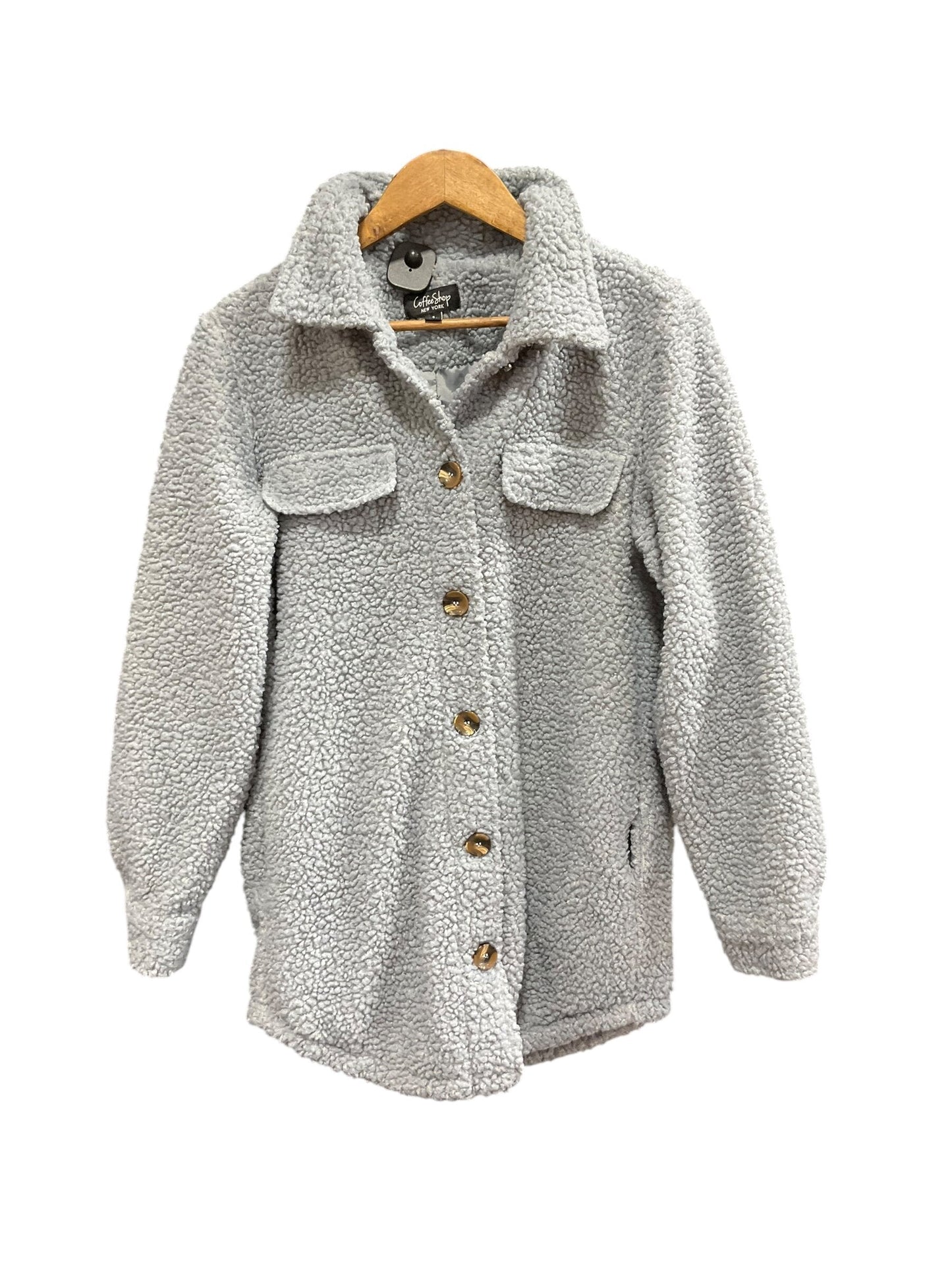 Jacket Fleece By Coffee Shop Size: S