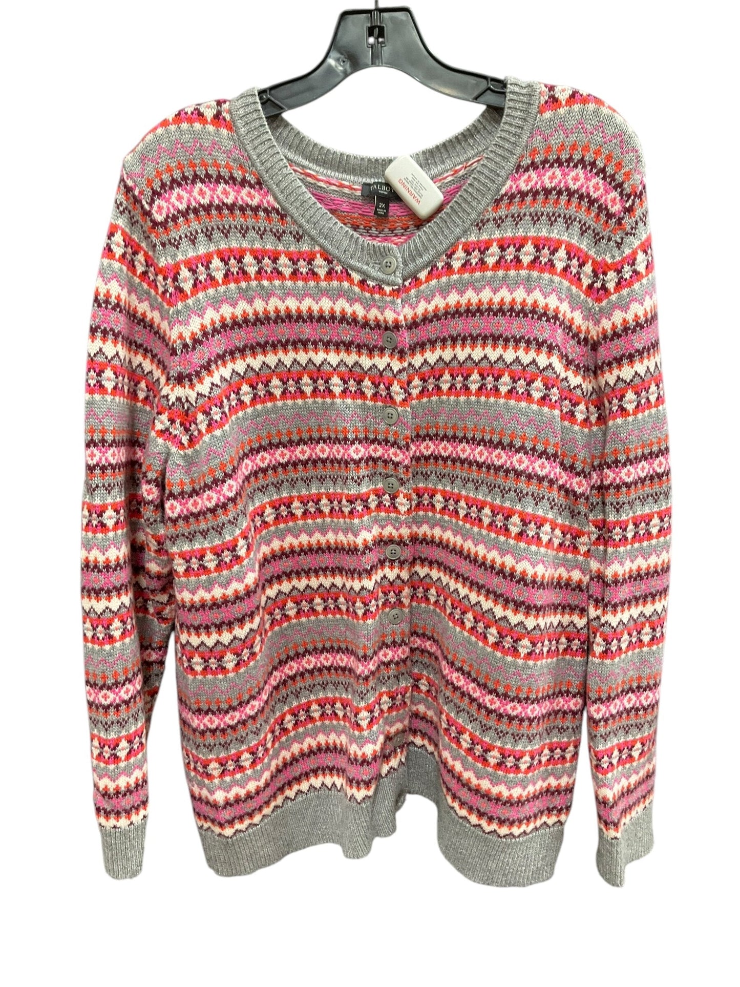 Sweater Cardigan By Talbots Size: 2x