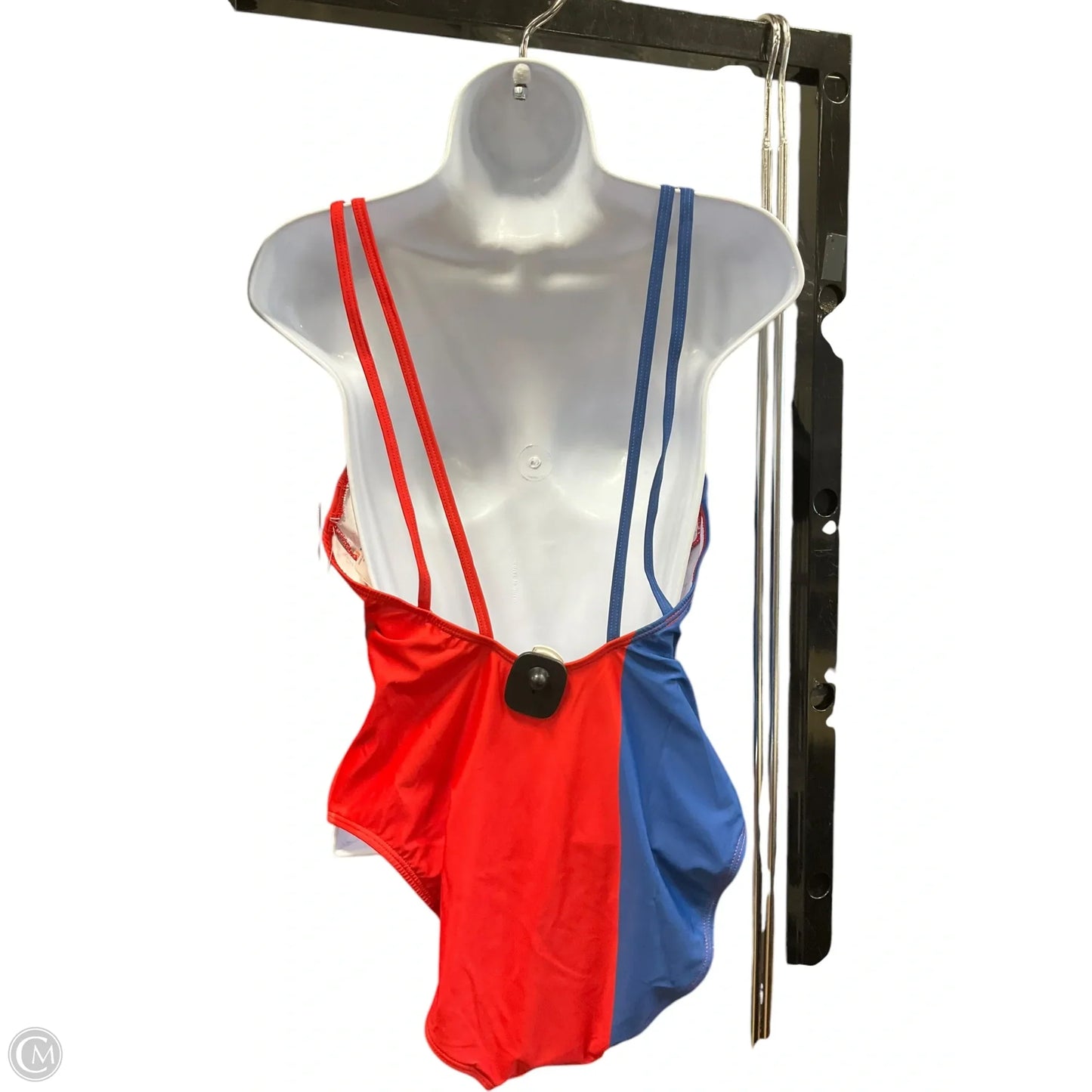 Swimsuit By Juicy Couture In Blue & Red, Size: M