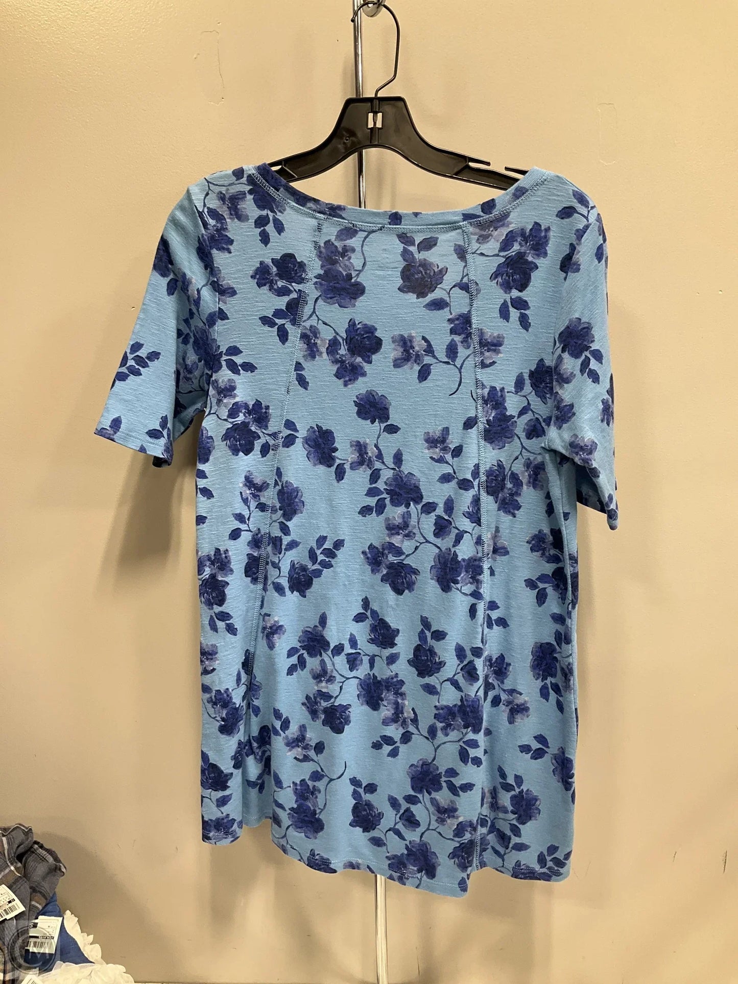 Top Short Sleeve By J. Jill In Blue, Size: S