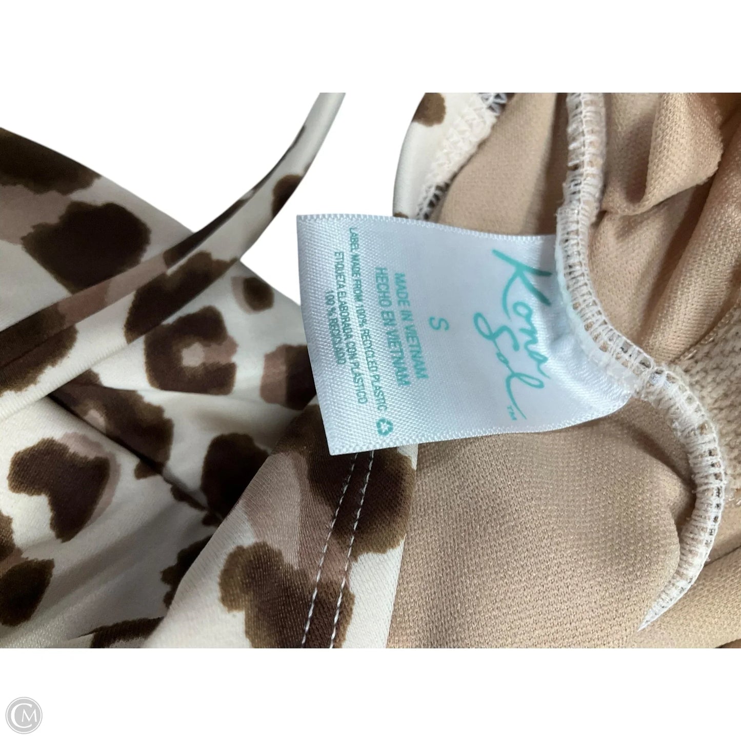 Swimsuit By Kona Sol In Leopard Print, Size: S