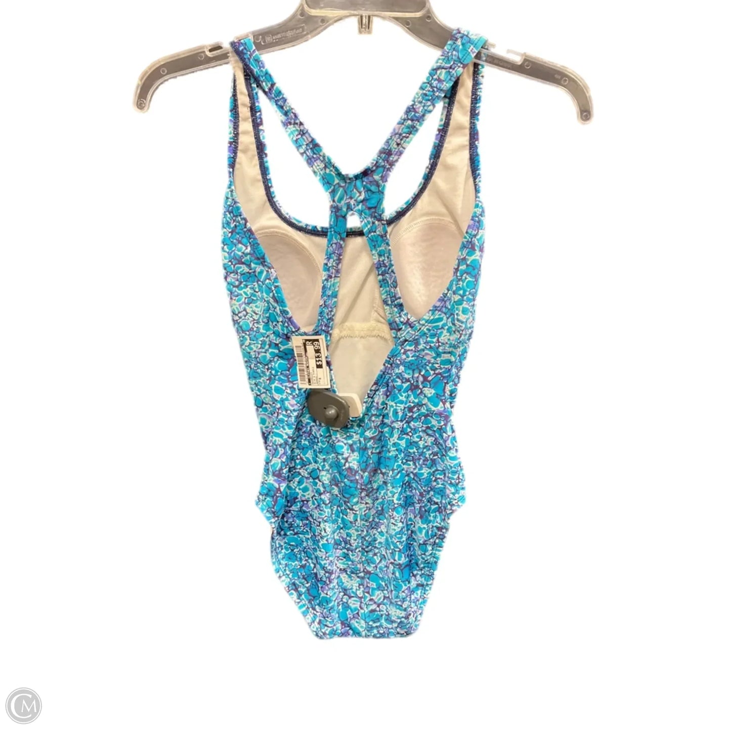 Swimsuit By Clothes Mentor In Blue & Purple, Size: 8