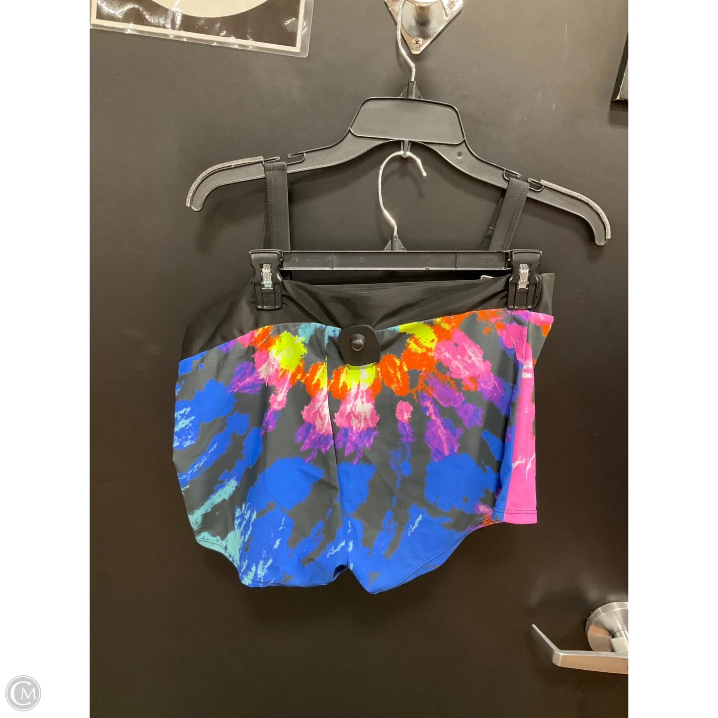 Swimsuit 2pc By Clothes Mentor In Tie Dye Print, Size: Xl