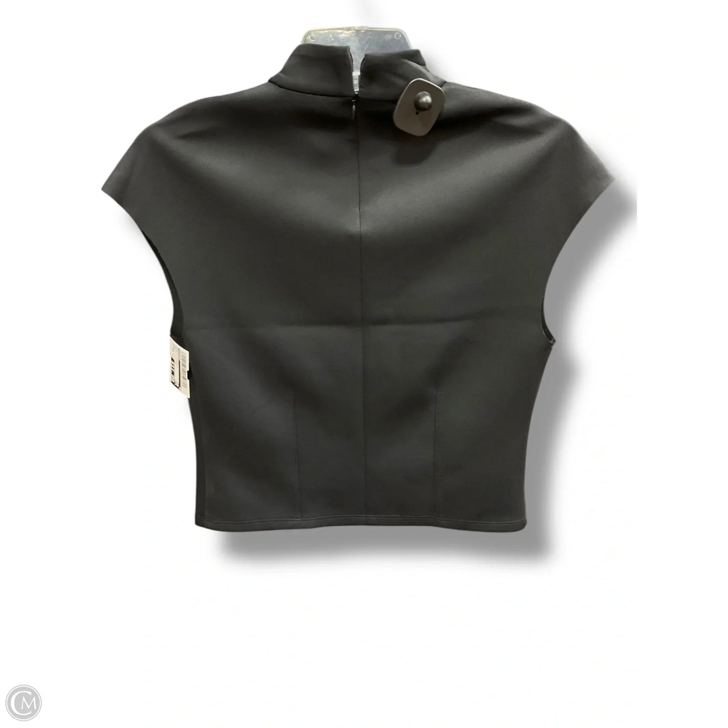 Top Short Sleeve By Express In Black, Size: Xs