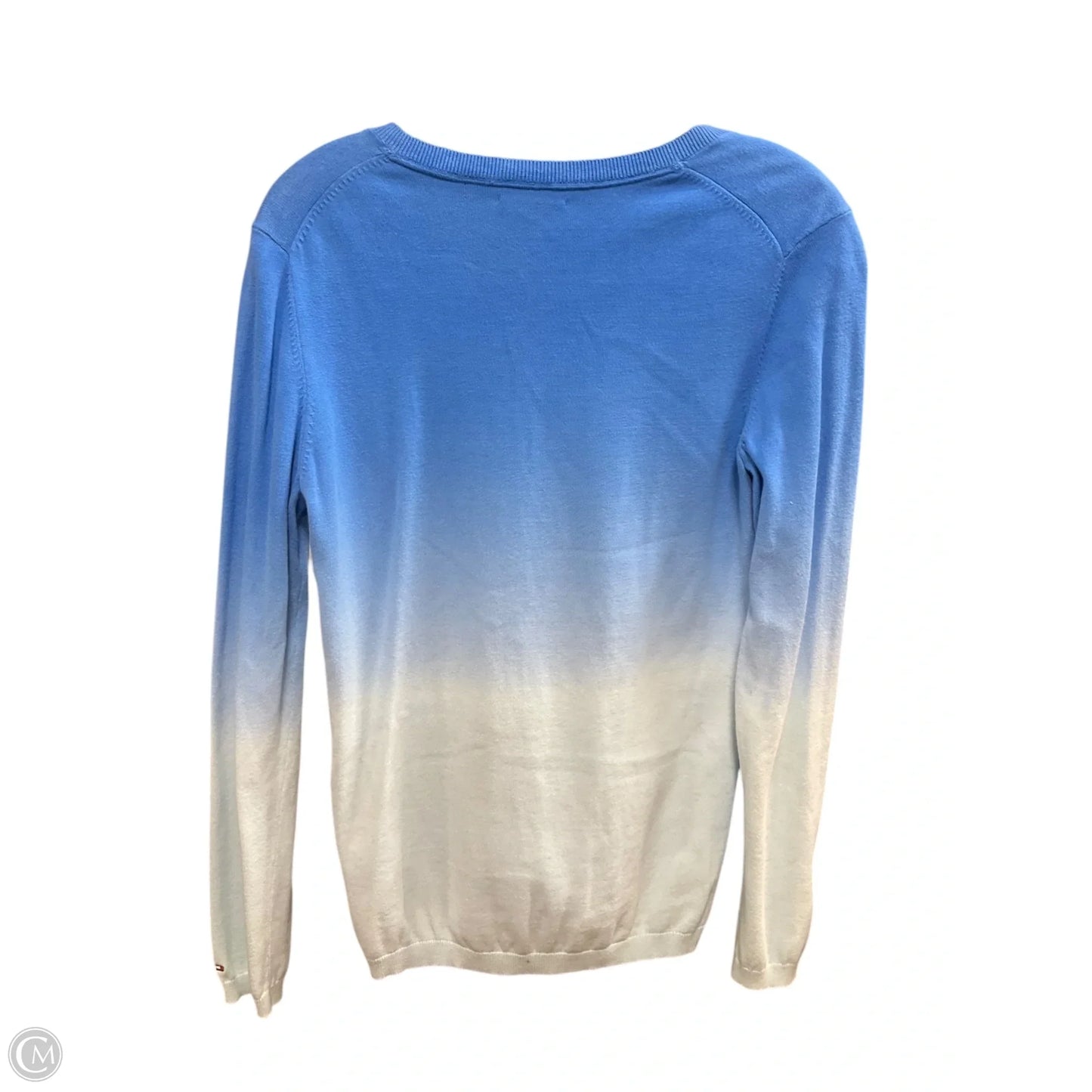 Top Long Sleeve By Tommy Hilfiger In Blue, Size: M
