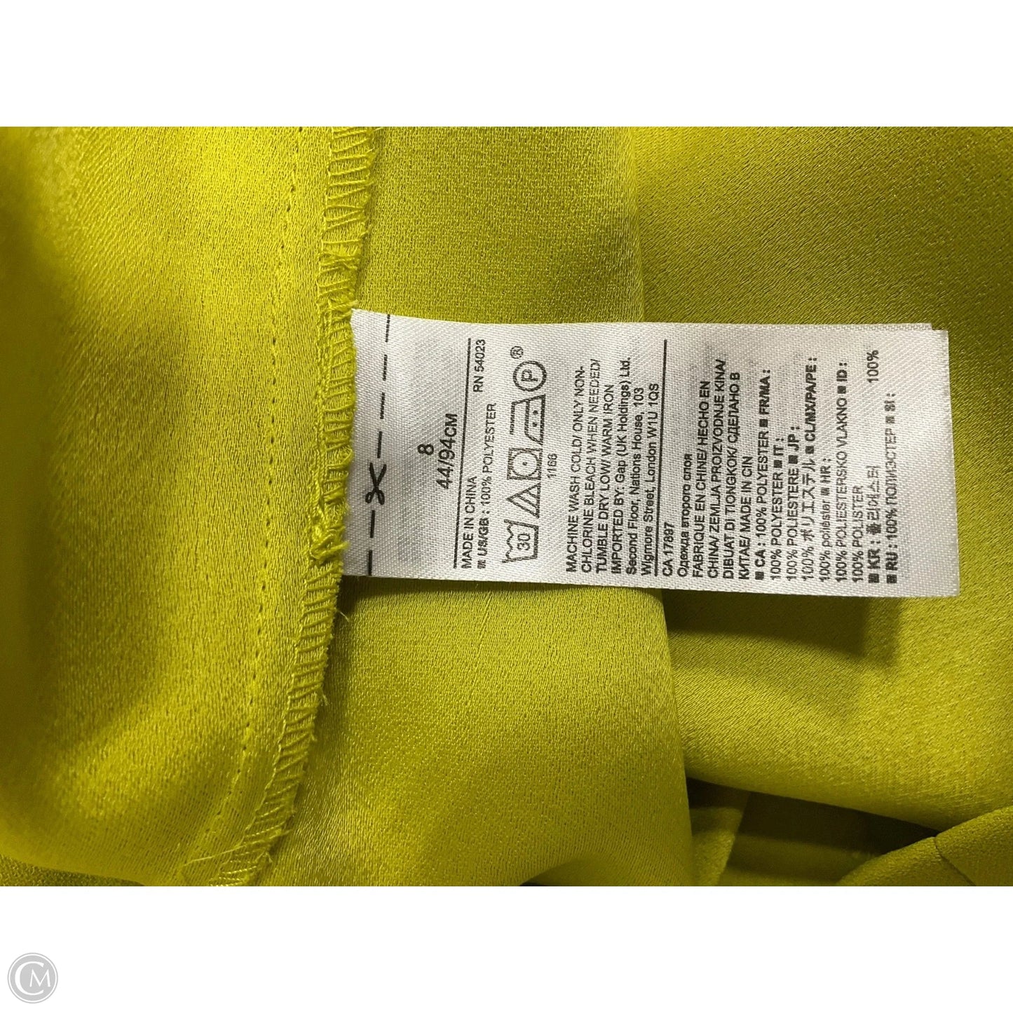 Dress Casual Midi By Banana Republic In Green, Size: 8