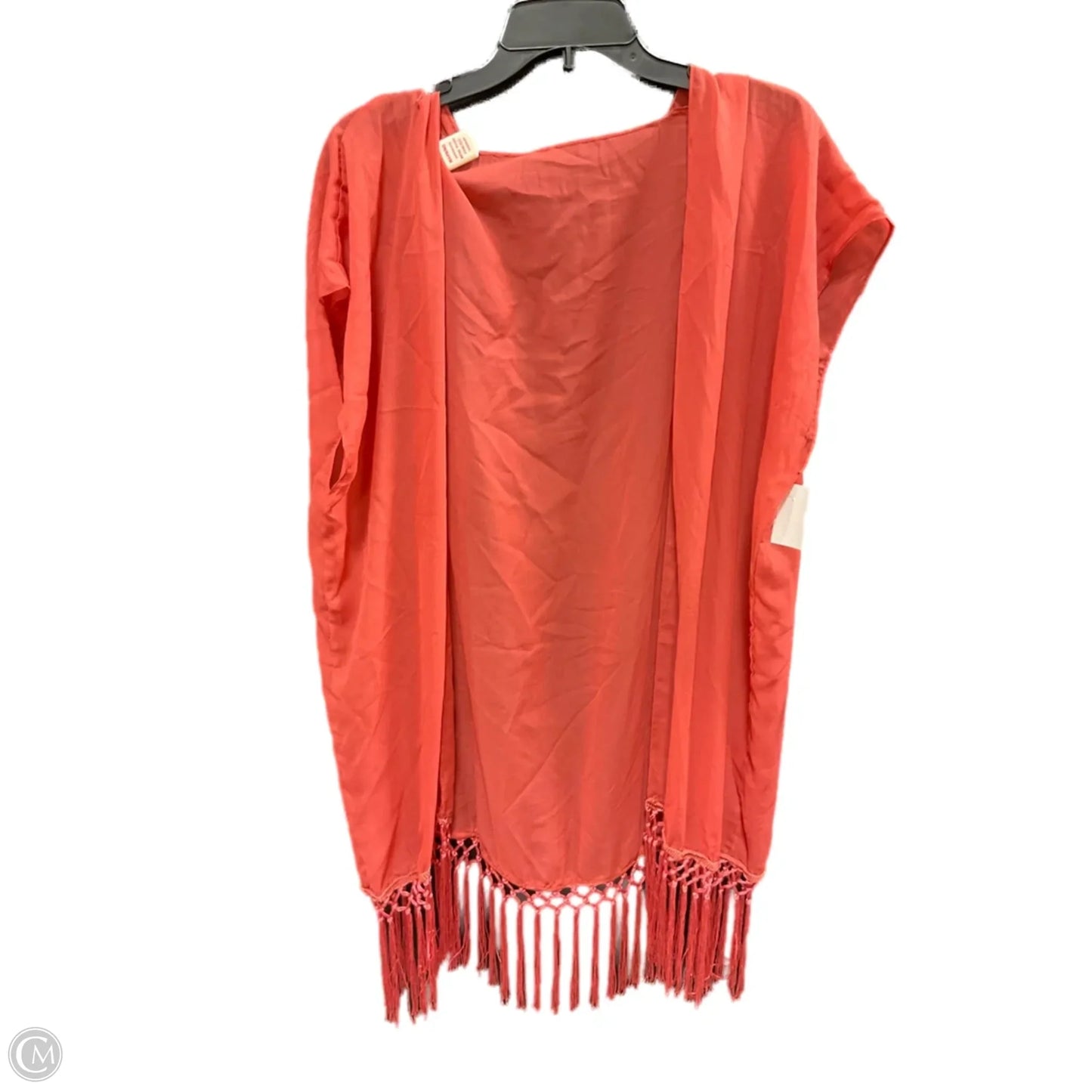 Shawl By Cmf In Orange, Size: Osfm