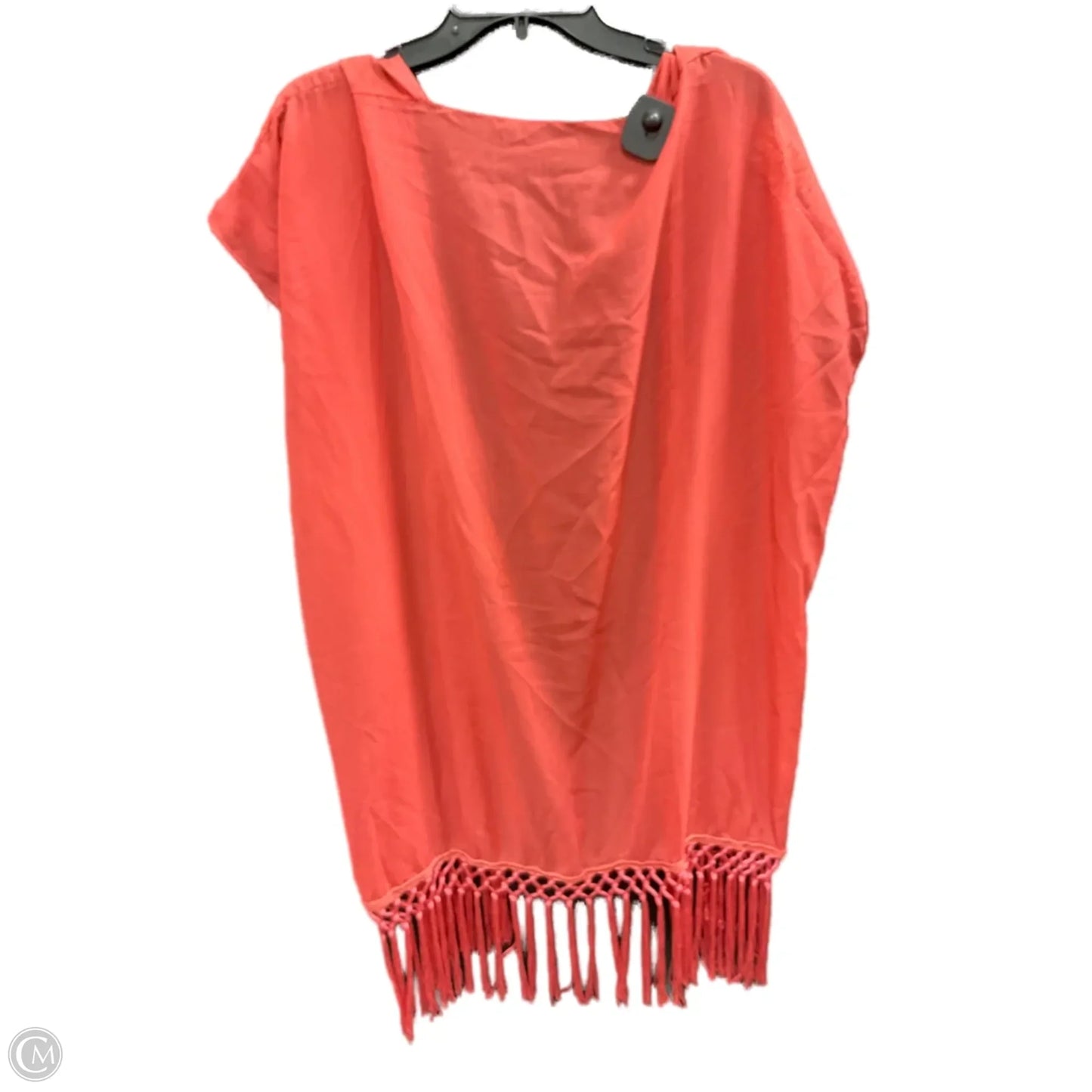 Shawl By Cmf In Orange, Size: Osfm