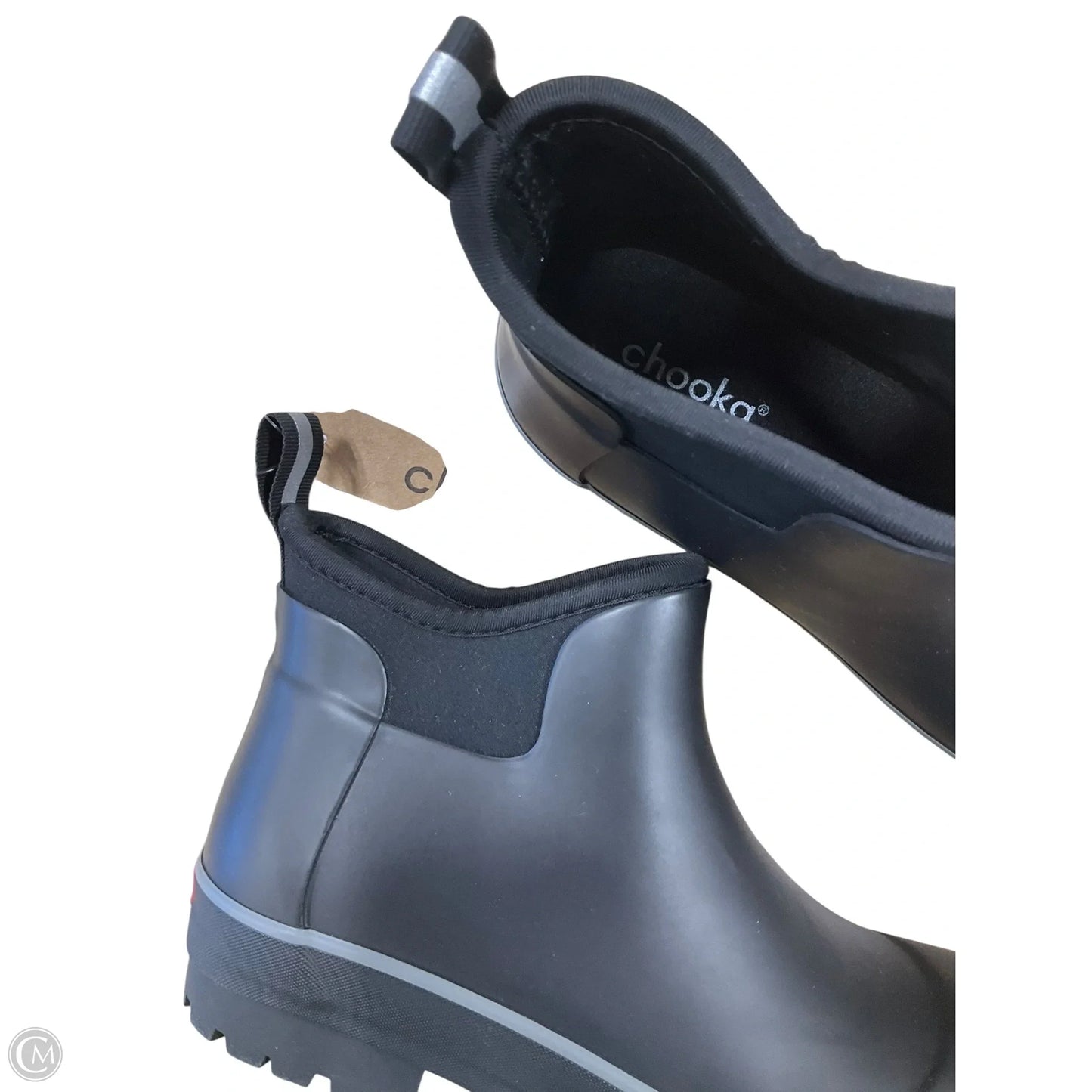 Boots Rain By Clothes Mentor In Black, Size: 7