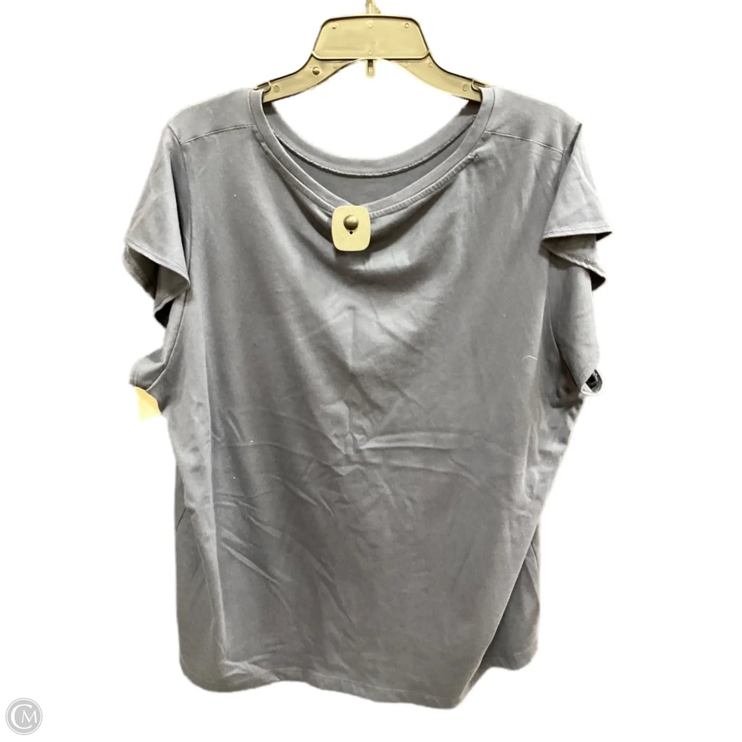 Top Short Sleeve Basic By Market & Spruce In Blue, Size: 2x