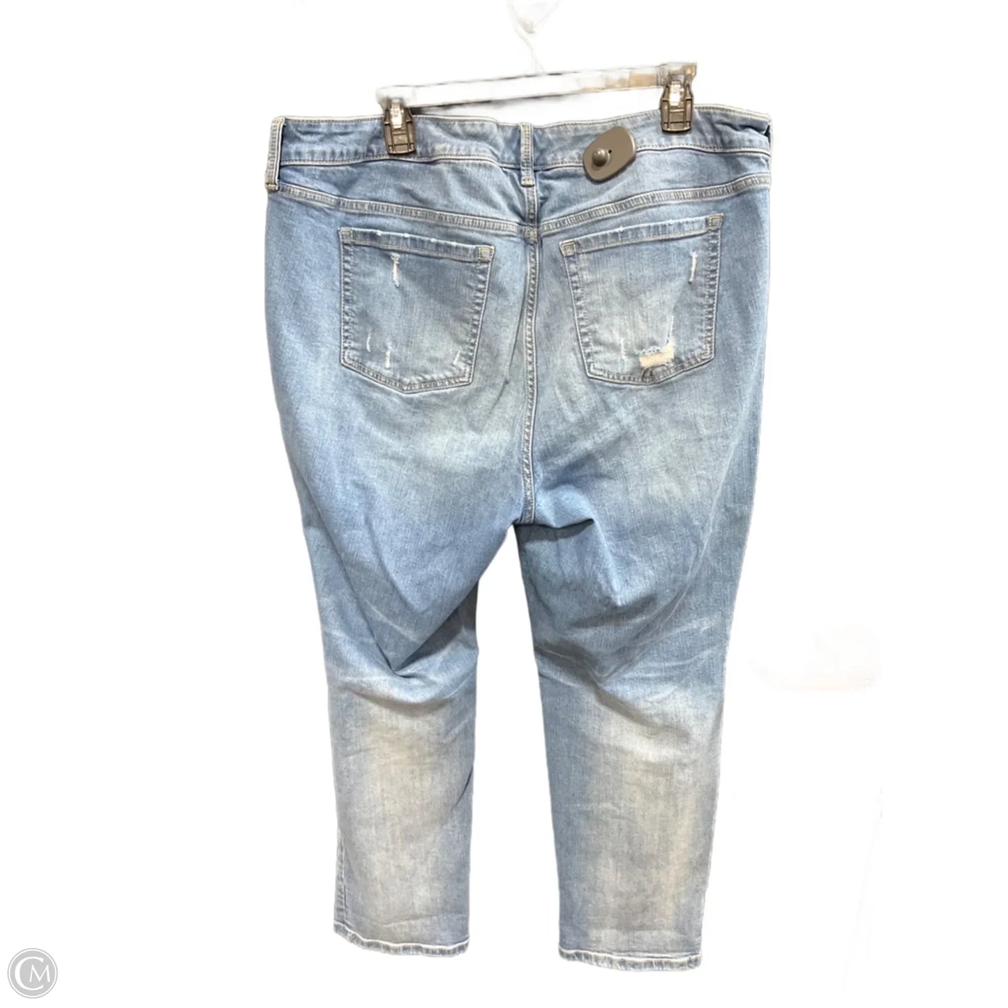 Jeans Straight By Torrid In Blue, Size: 18