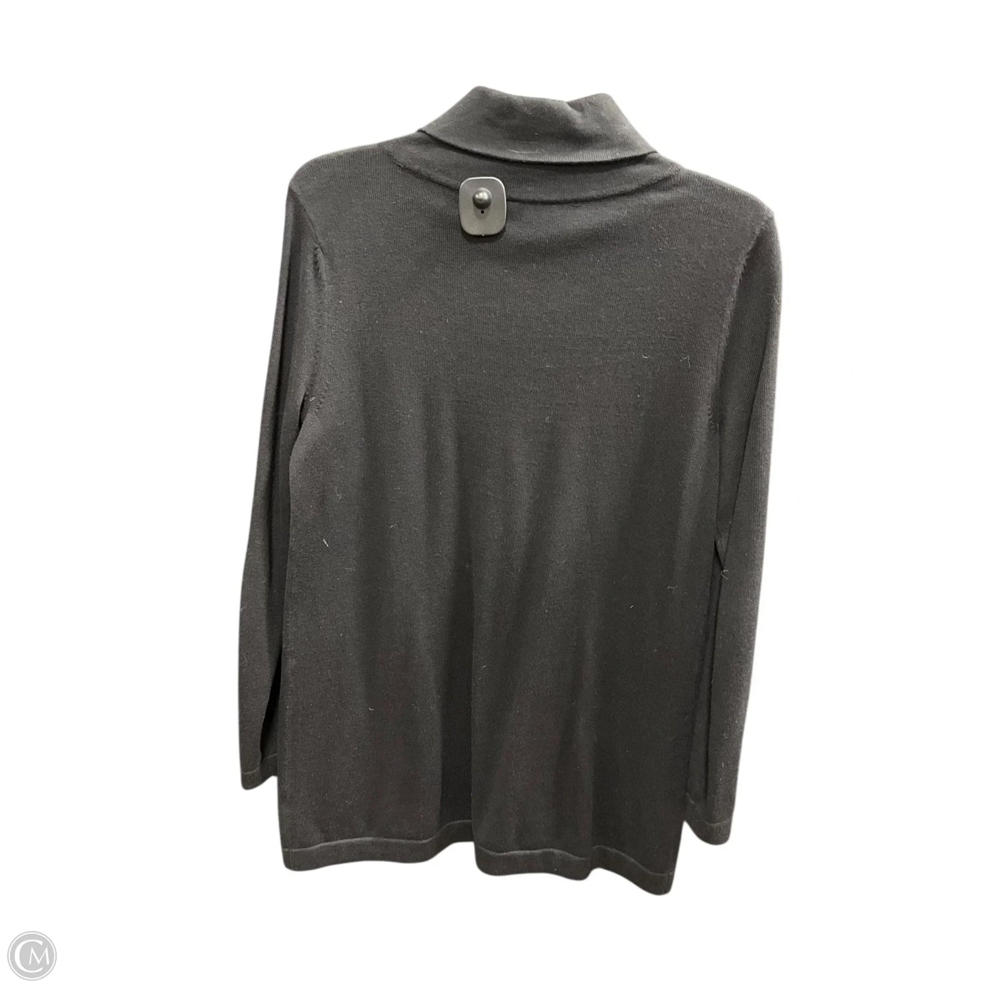 Top Long Sleeve By Talbots In Black, Size: M