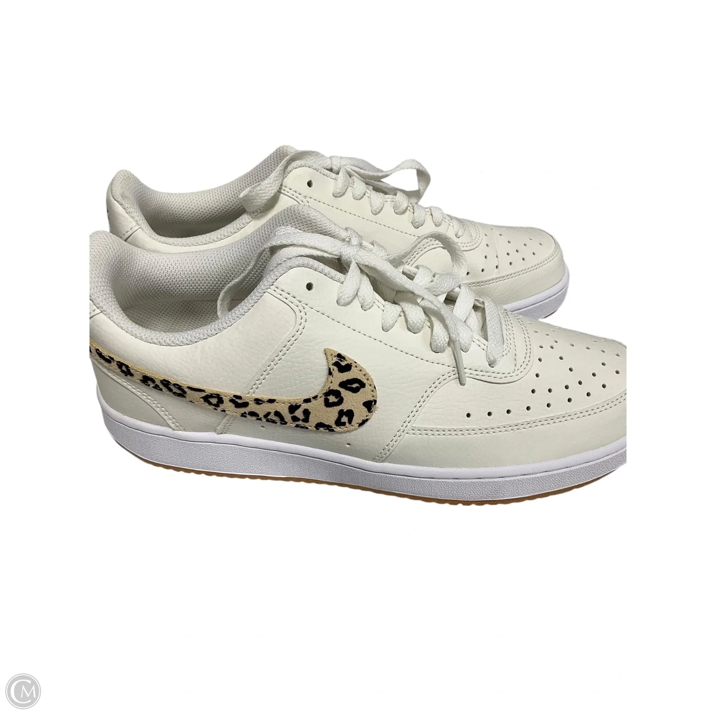 Shoes Athletic By Nike Apparel In Cream, Size: 10
