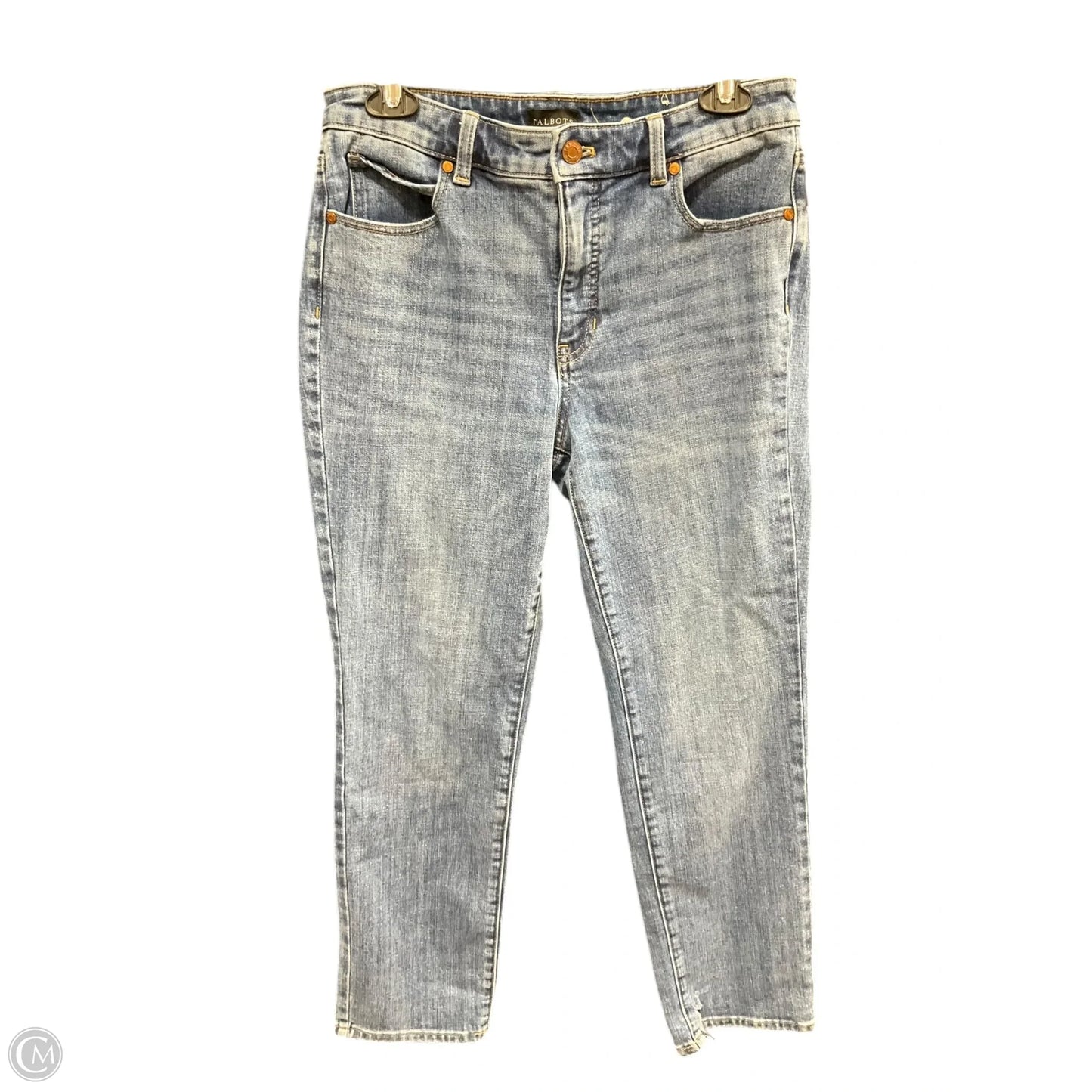 Jeans Straight By Talbots In Blue, Size: 8