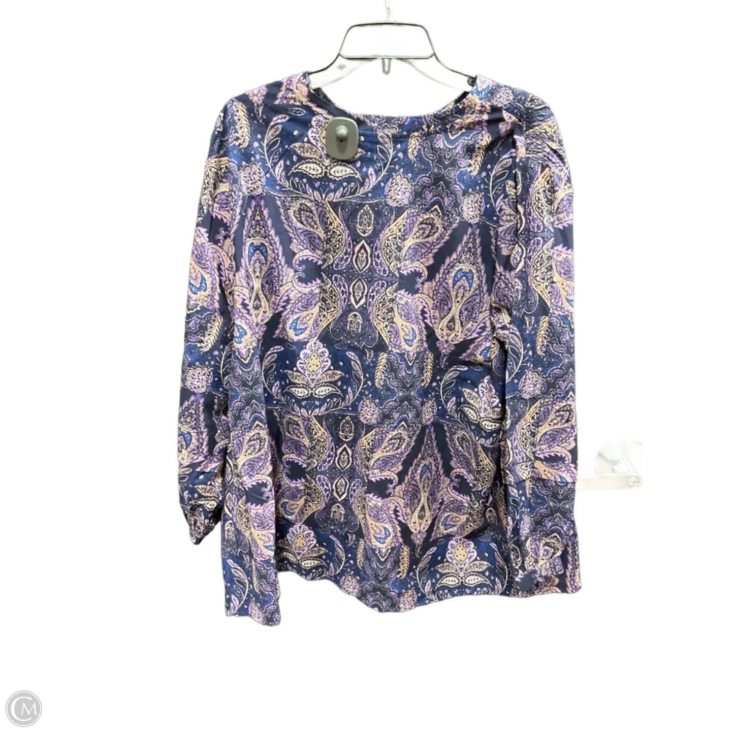 Top Long Sleeve By Lane Bryant In Purple, Size: 18