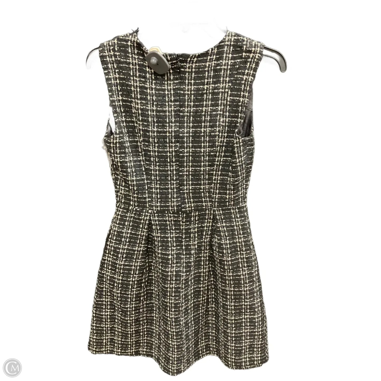 Dress Casual Midi By Solitaire In Black & Gold, Size: 4