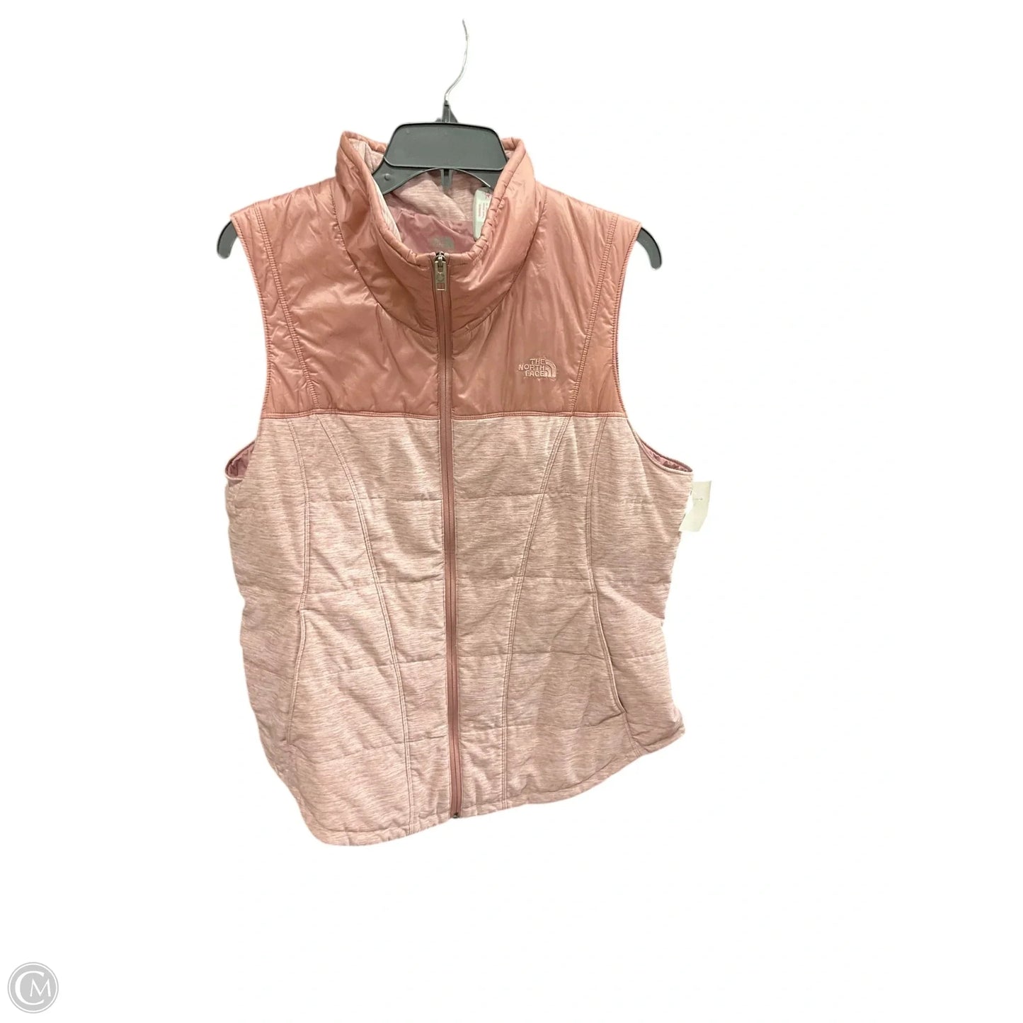 Vest Puffer & Quilted By The North Face In Pink, Size: Xl