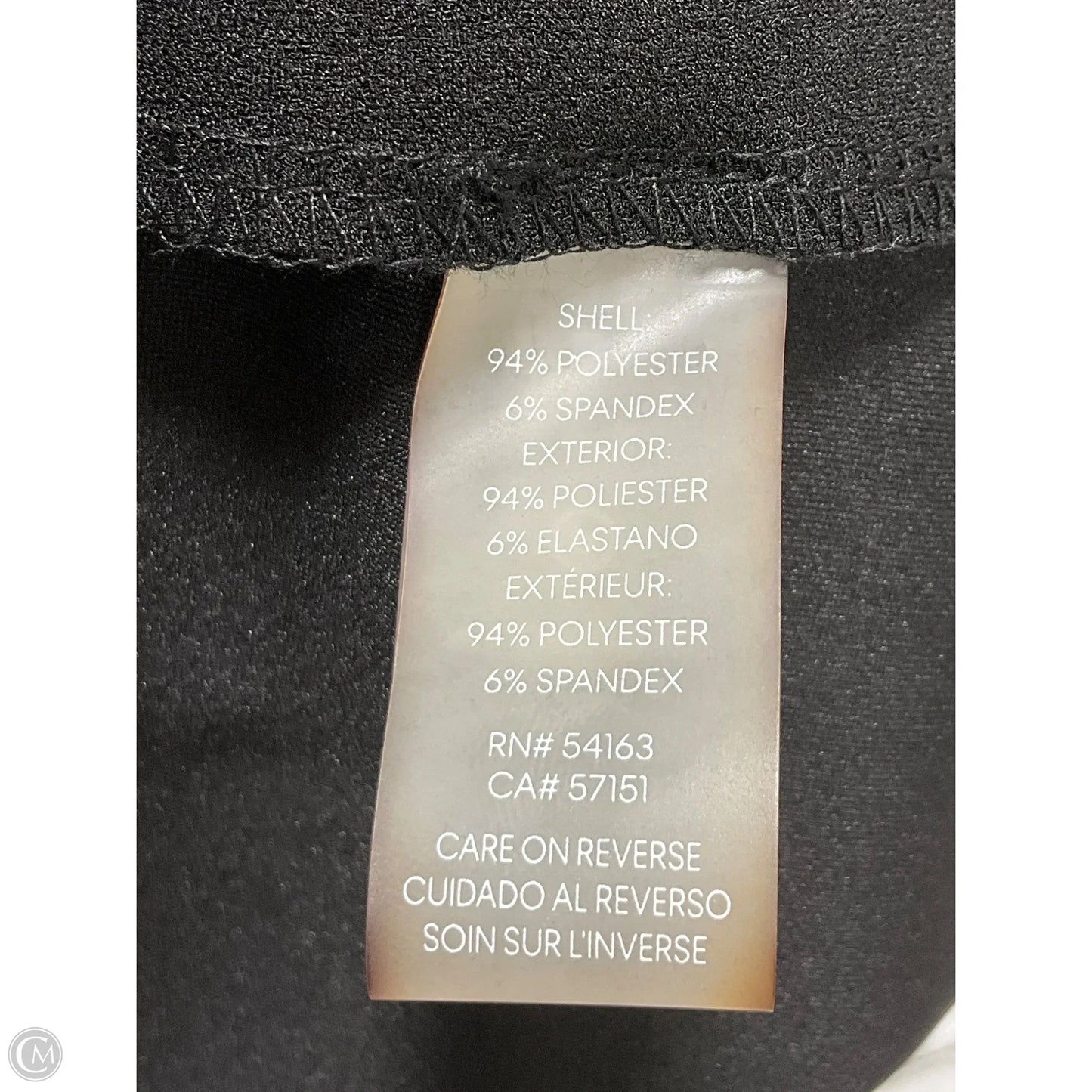 Dress Casual Midi By Calvin Klein In Black, Size: 6