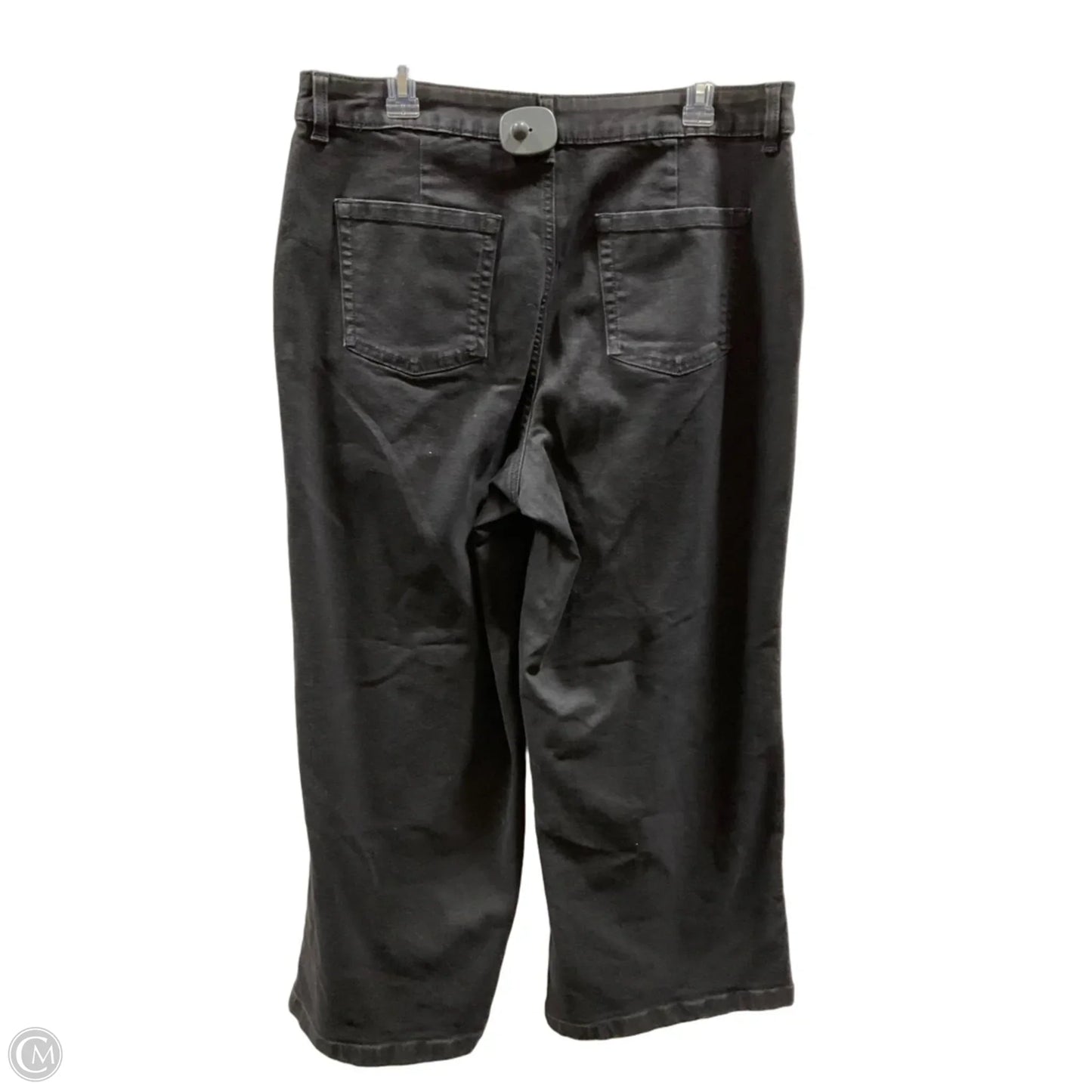 Jeans Wide Leg By Style And Company In Black, Size: 16