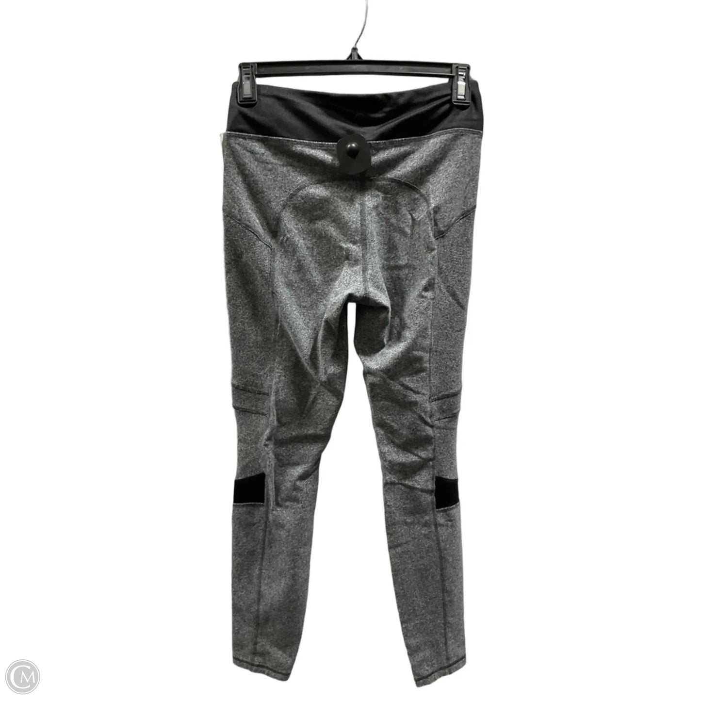 Athletic Leggings By Lululemon In Black & Grey, Size: 6