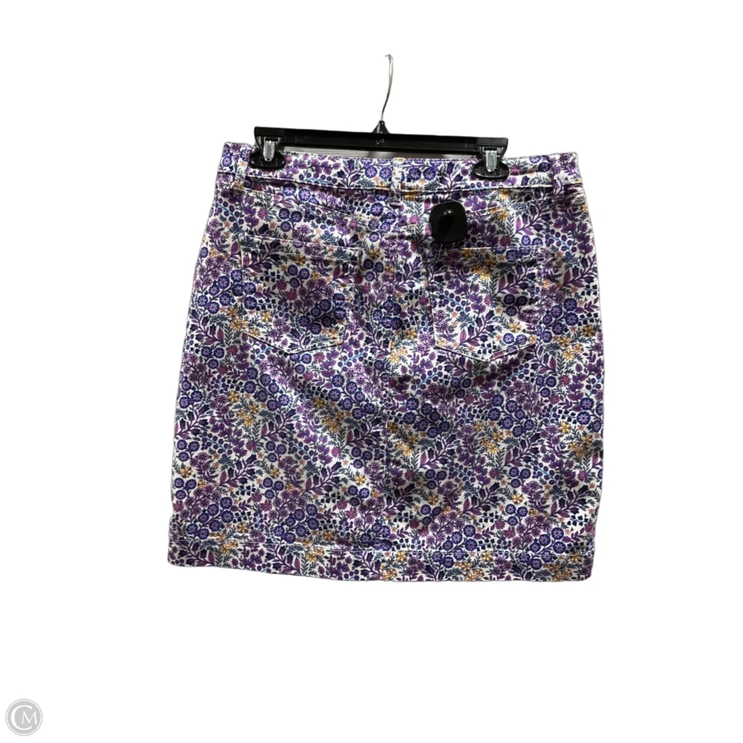 Skirt Midi By Talbots In Floral Print, Size: 10