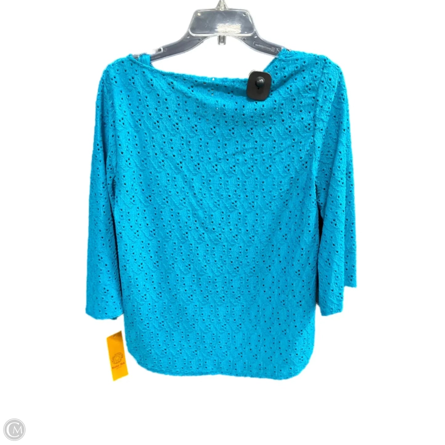 Top 3/4 Sleeve By Ruby Rd In Teal, Size: S