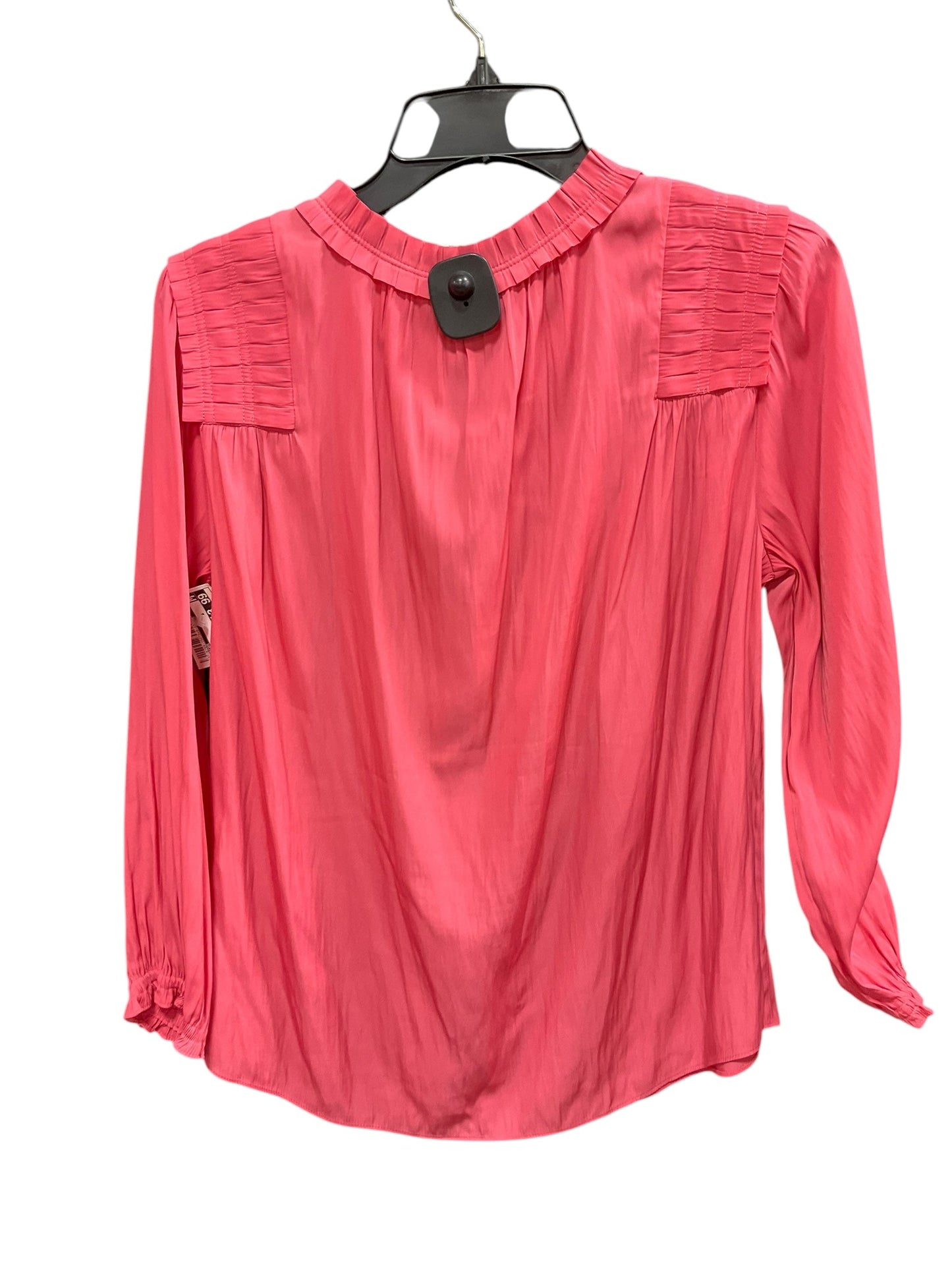 Top Long Sleeve By Chicos In Peach, Size: S