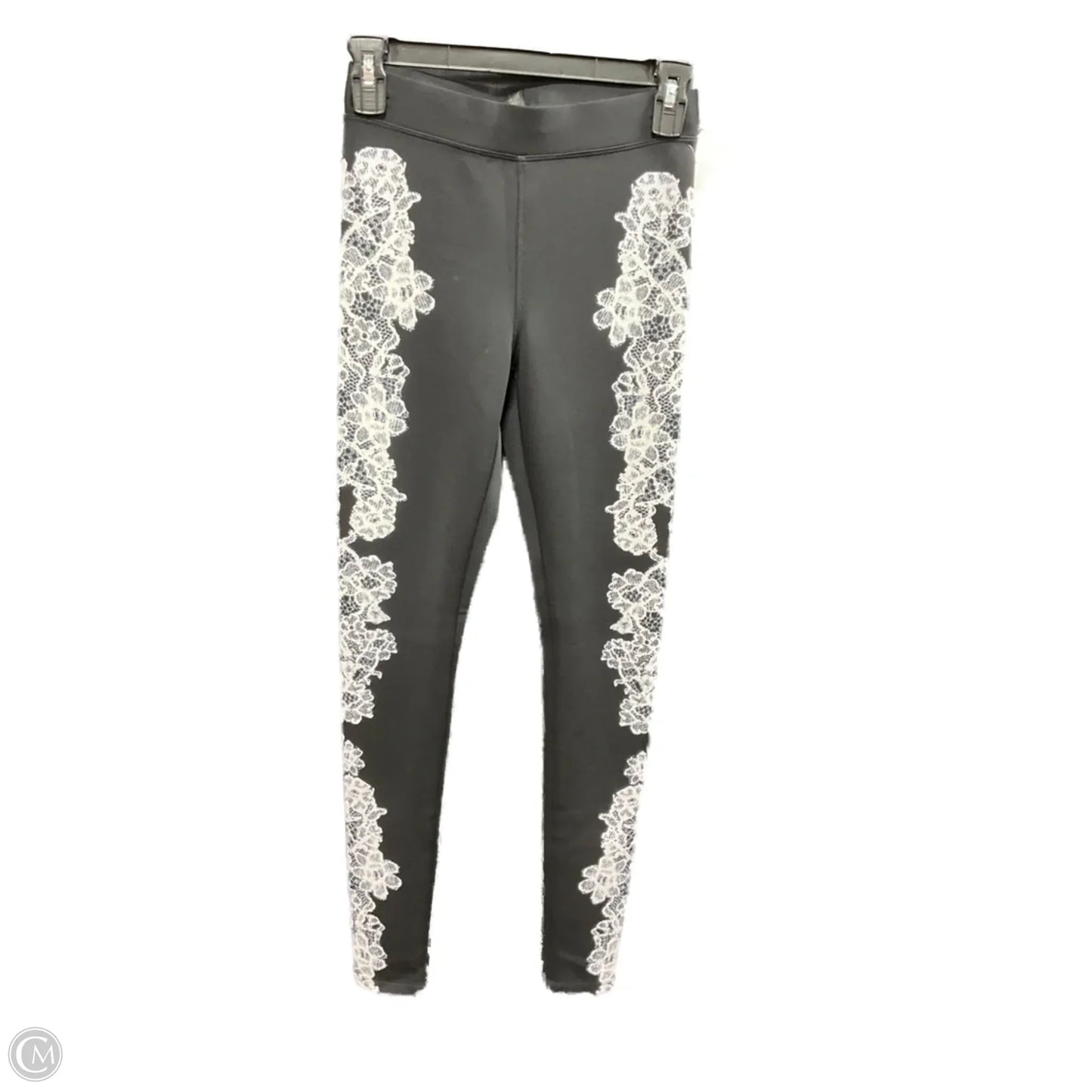Pants Leggings By Express In Floral Print, Size: Xs