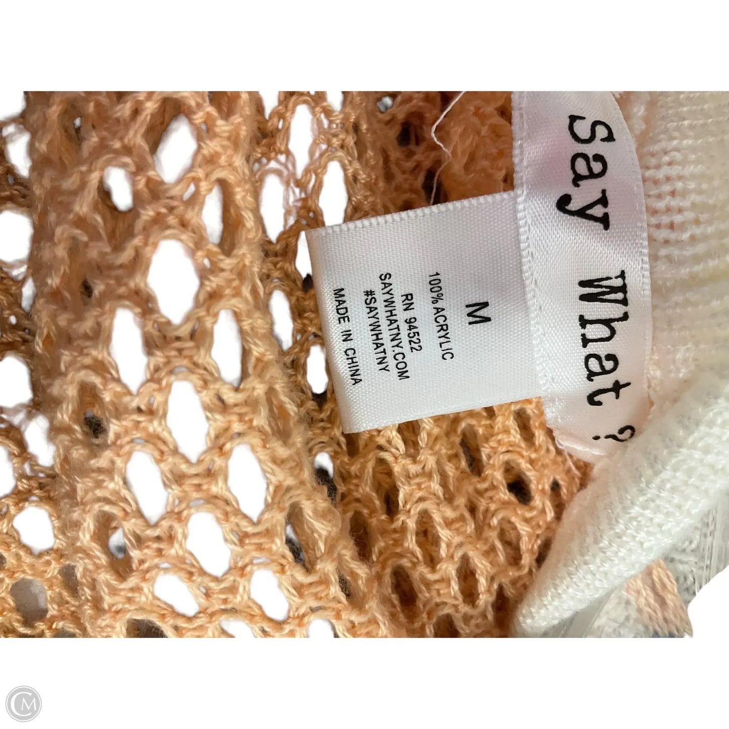 Cardigan By Say What In Multi-colored, Size: M