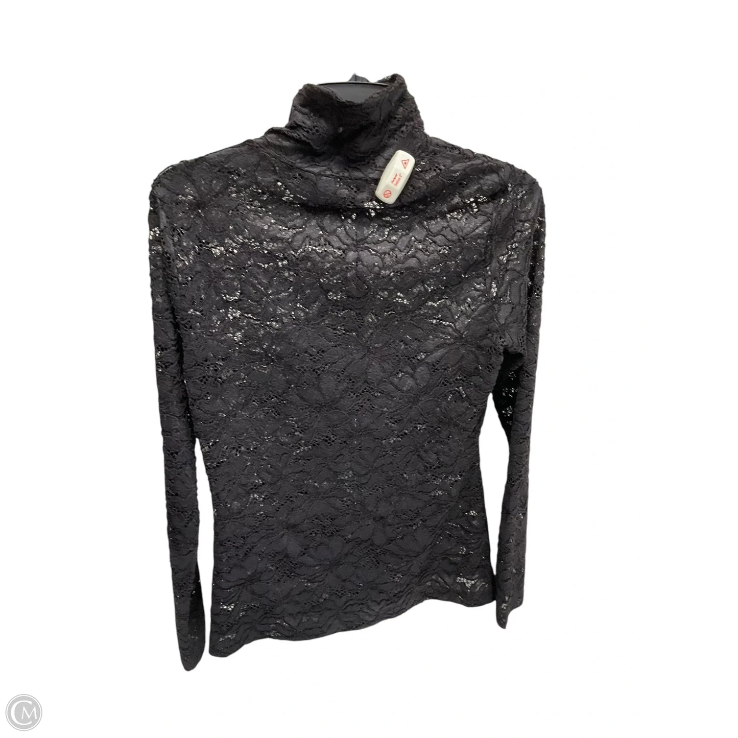 Top Long Sleeve By White House Black Market In Black, Size: S